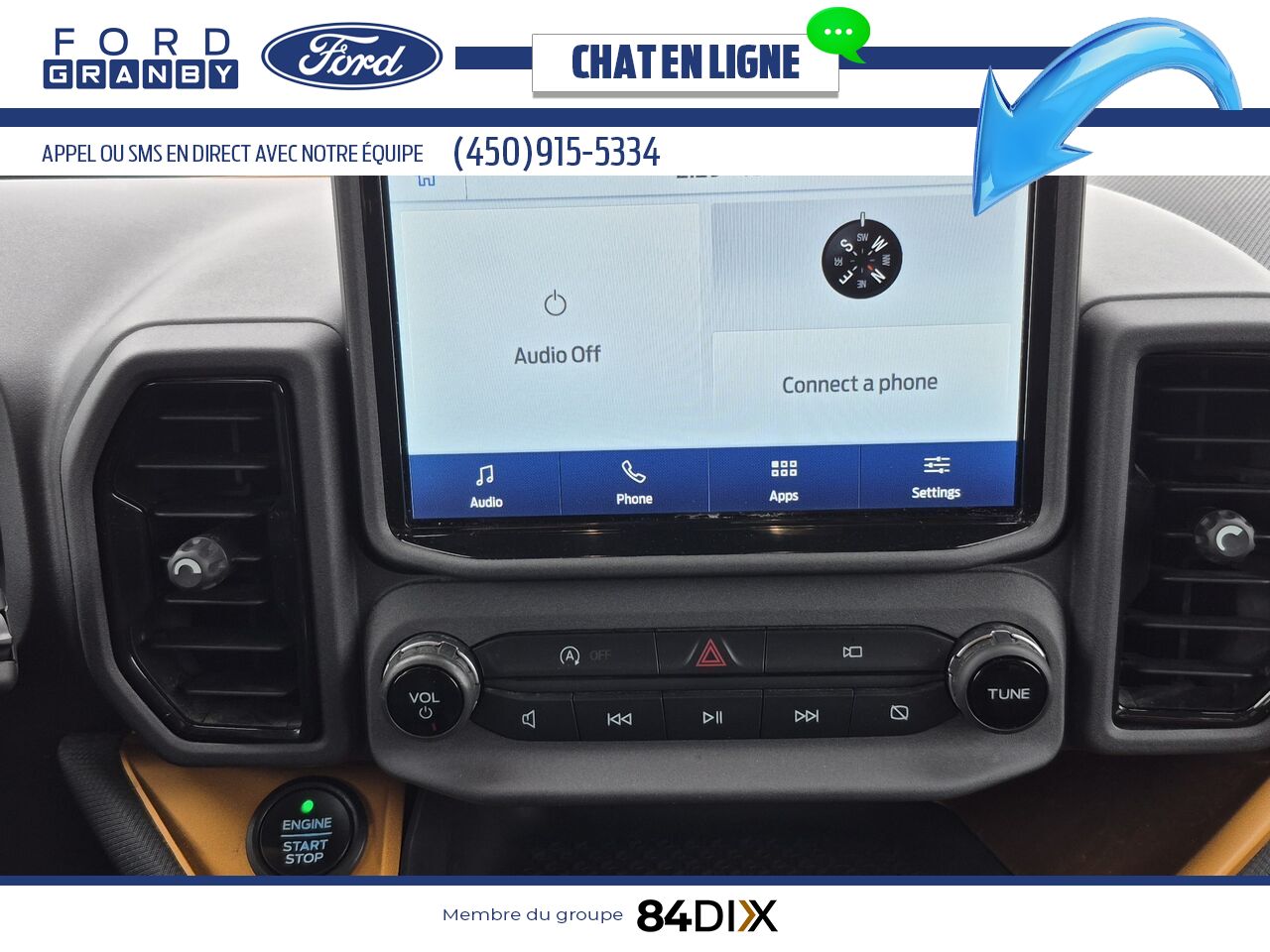 Ford Bronco Sport 2021 Blanc Granby - photo #25