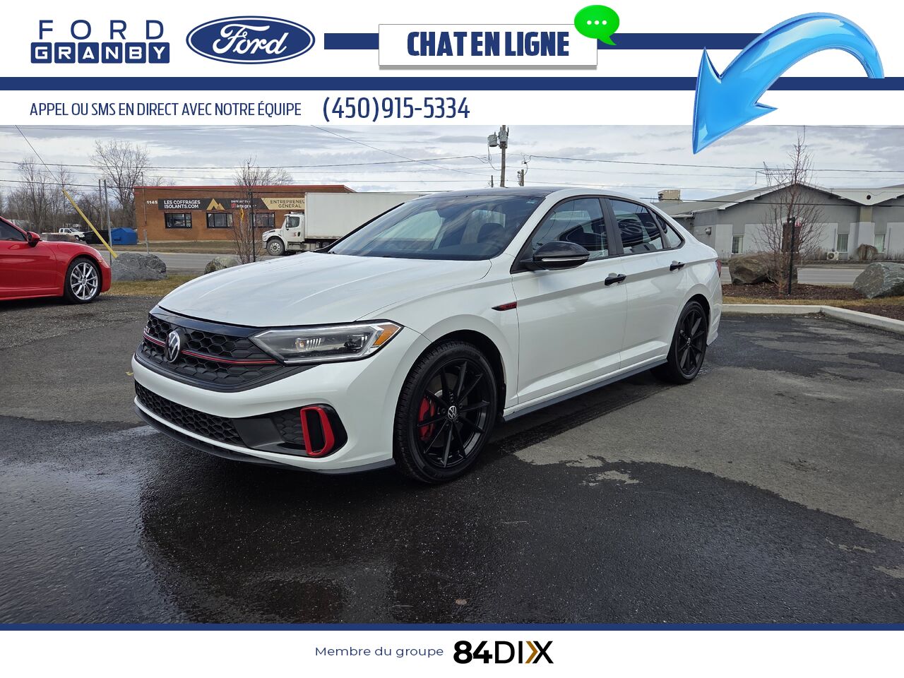 2024 Volkswagen Jetta GLI White Granby - photo #2