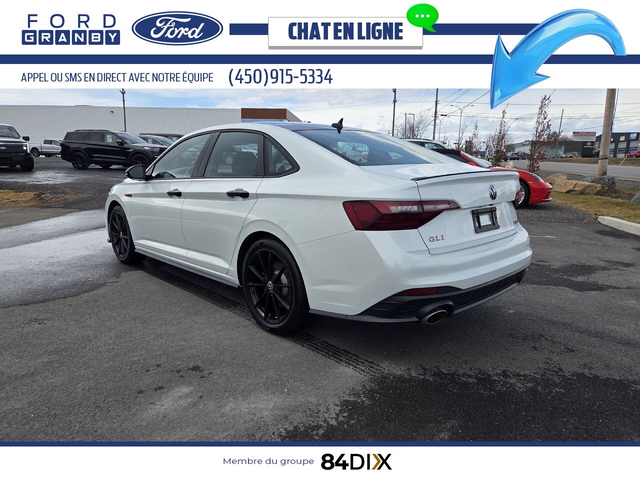 2024 Volkswagen Jetta GLI White Granby - photo #4