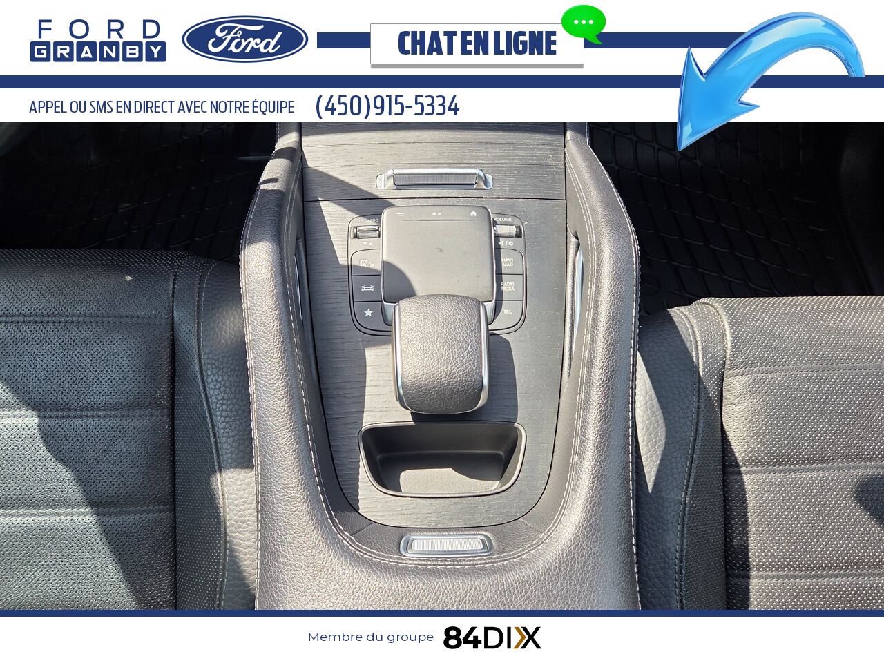 Mercedes-Benz GLE 450 4MATIC, CUIR, TOIT 2022 Blanc Granby - photo #17
