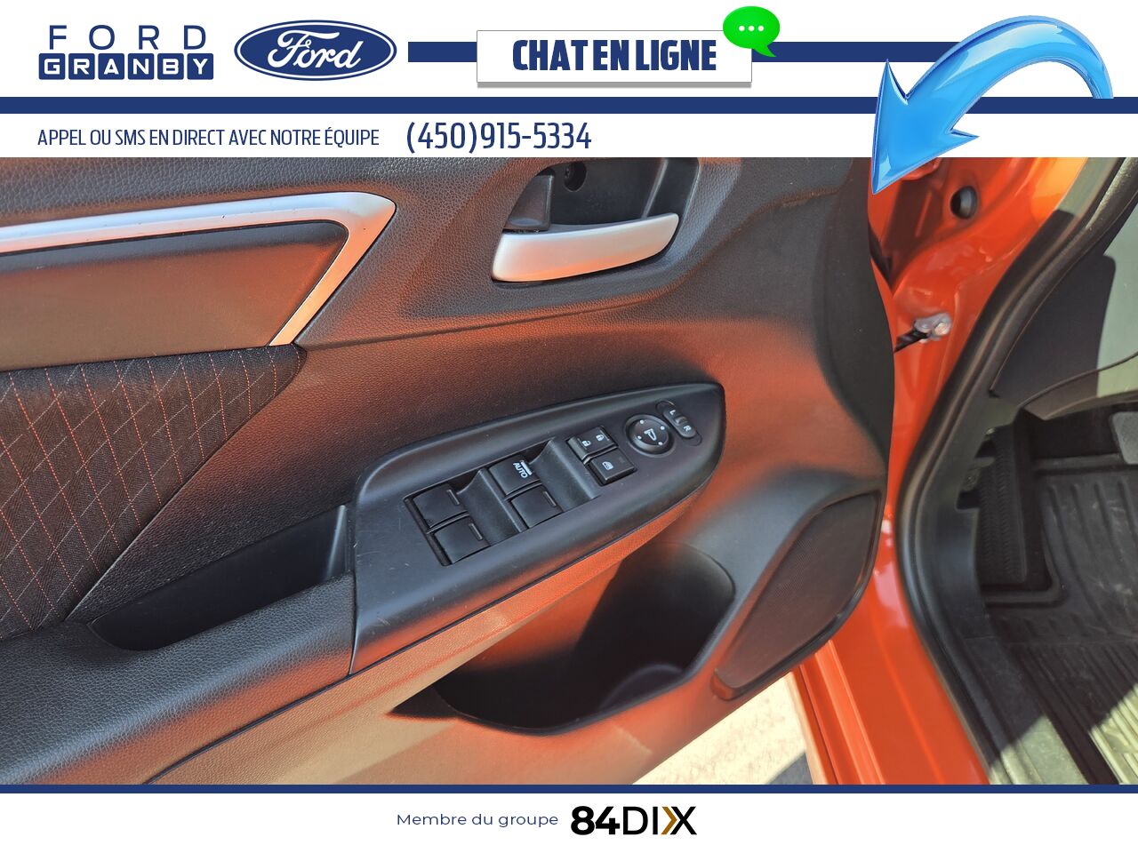 Honda Fit 2018 Orange Granby - photo #18
