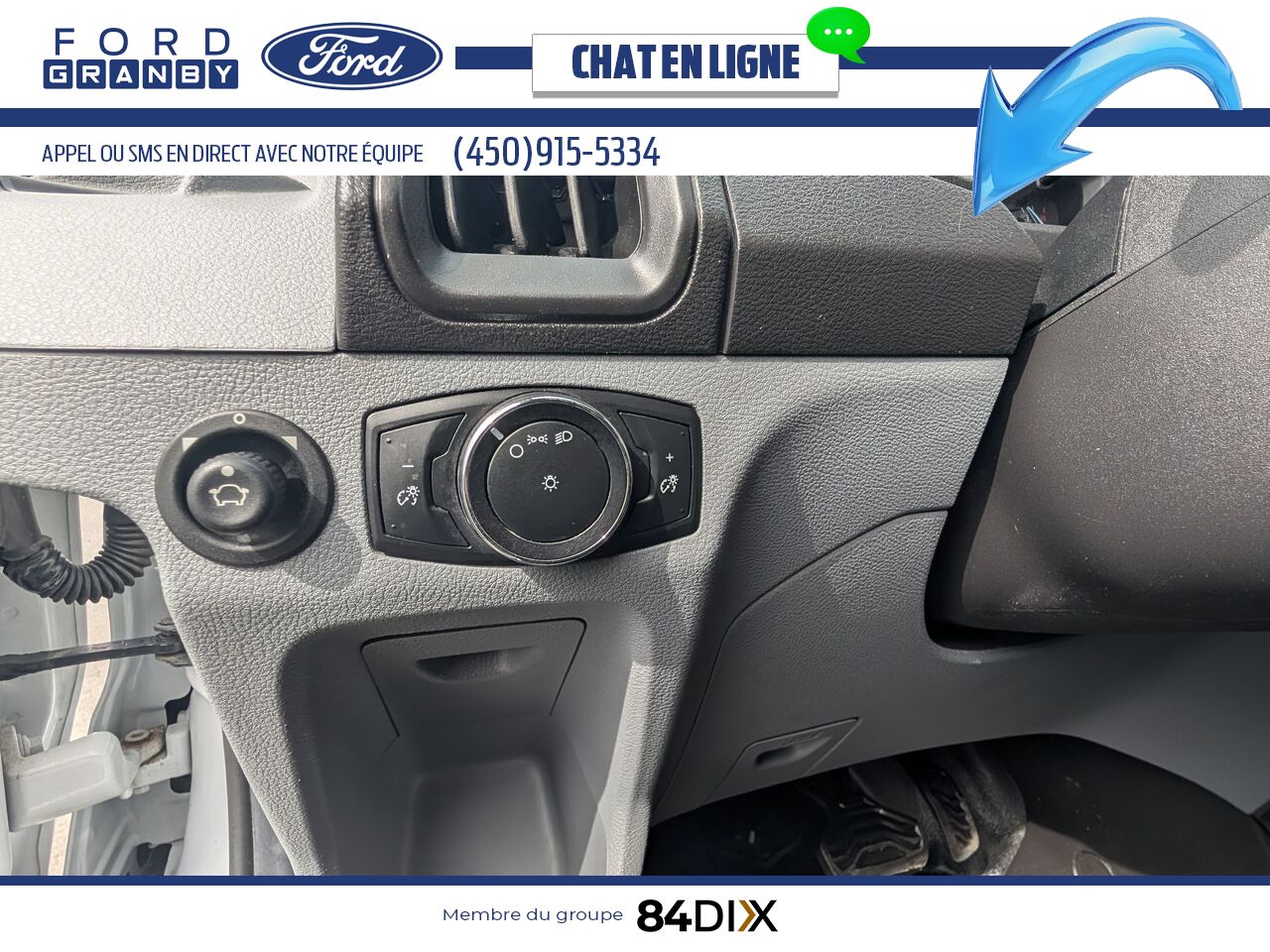 Ford Transit fourgon utilitaire 2016 Blanc Granby - photo #12