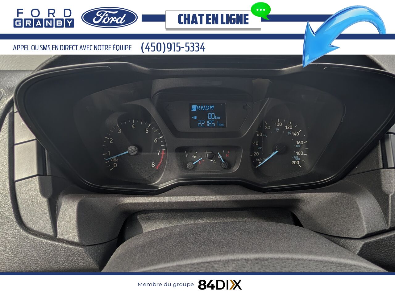 Ford Transit fourgon utilitaire 2016 Blanc Granby - photo #13