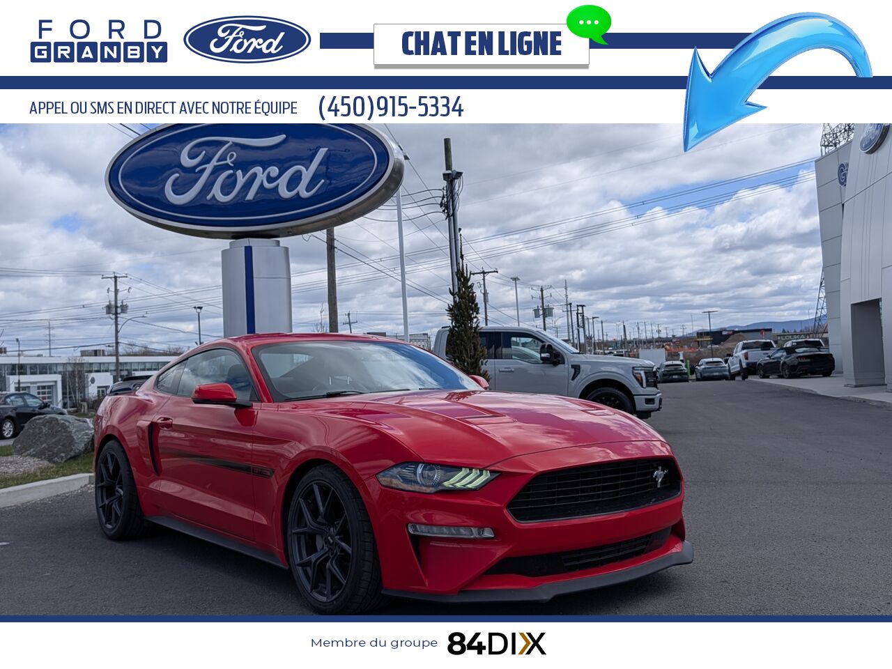 2020 Ford Mustang Red Granby - photo #0