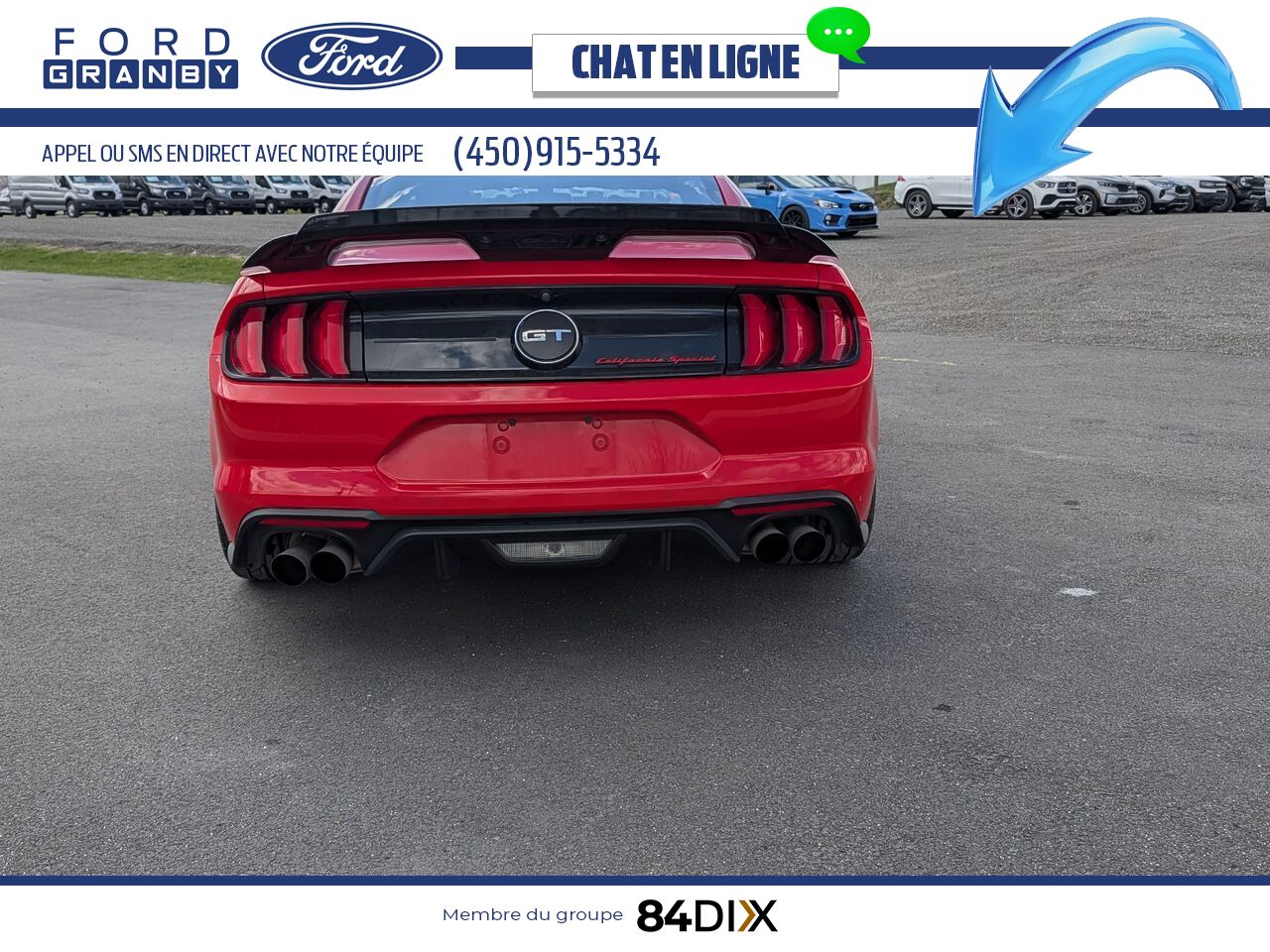 2020 Ford Mustang Red Granby - photo #5