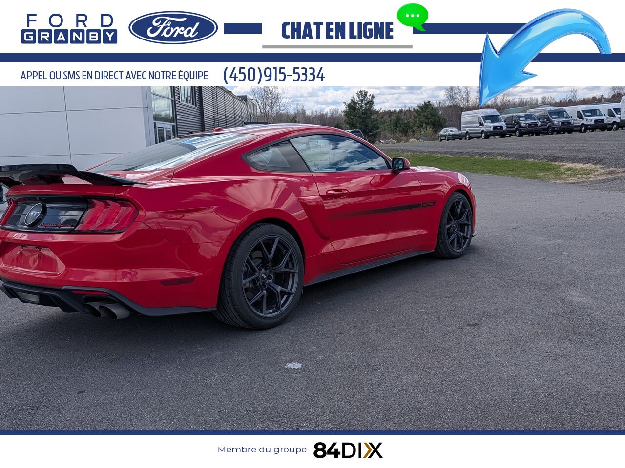 2020 Ford Mustang Red Granby - photo #6