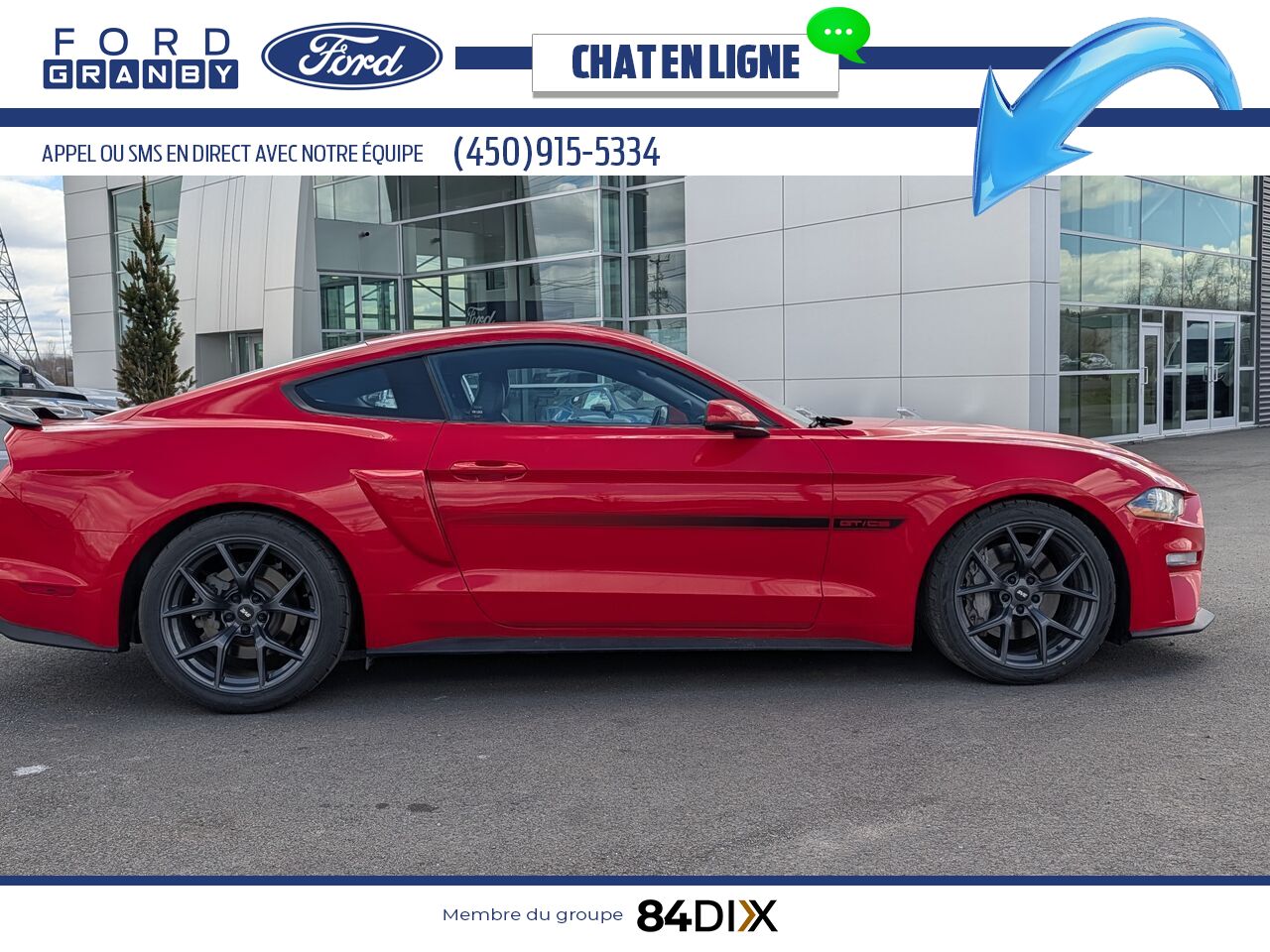 2020 Ford Mustang Red Granby - photo #7