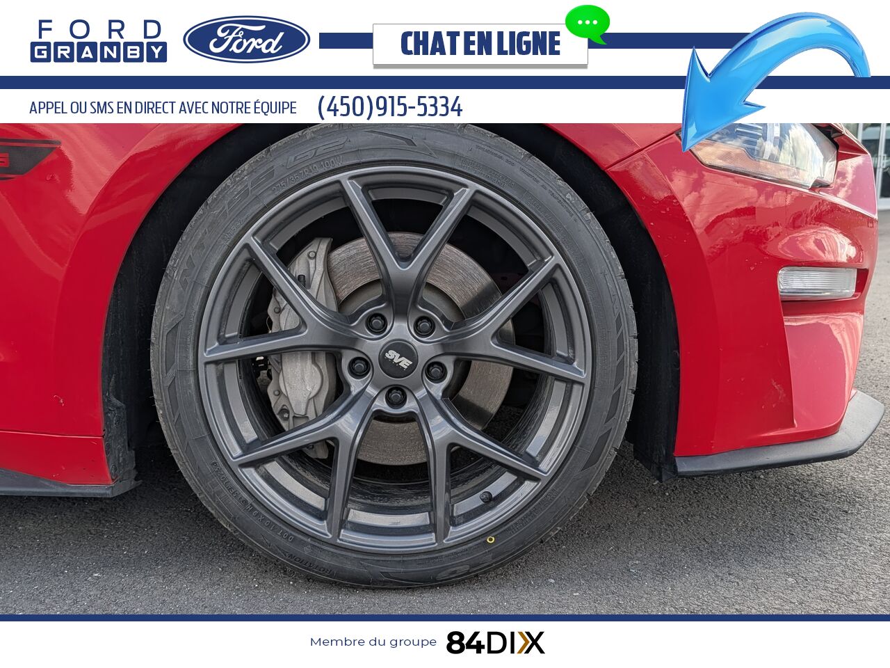 2020 Ford Mustang Red Granby - photo #8