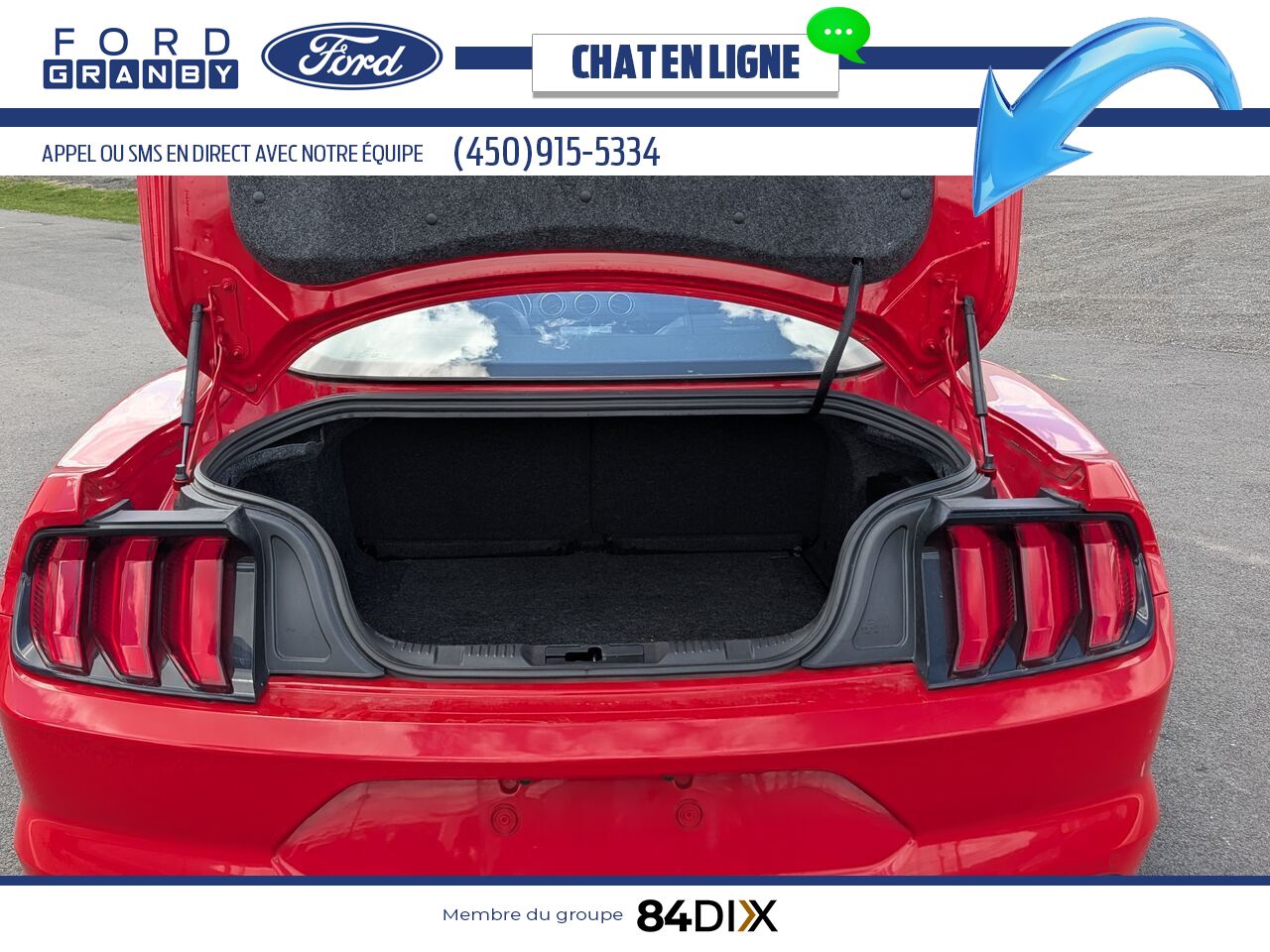 2020 Ford Mustang Red Granby - photo #9