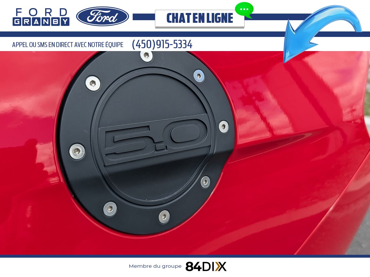 2020 Ford Mustang Red Granby - photo #11