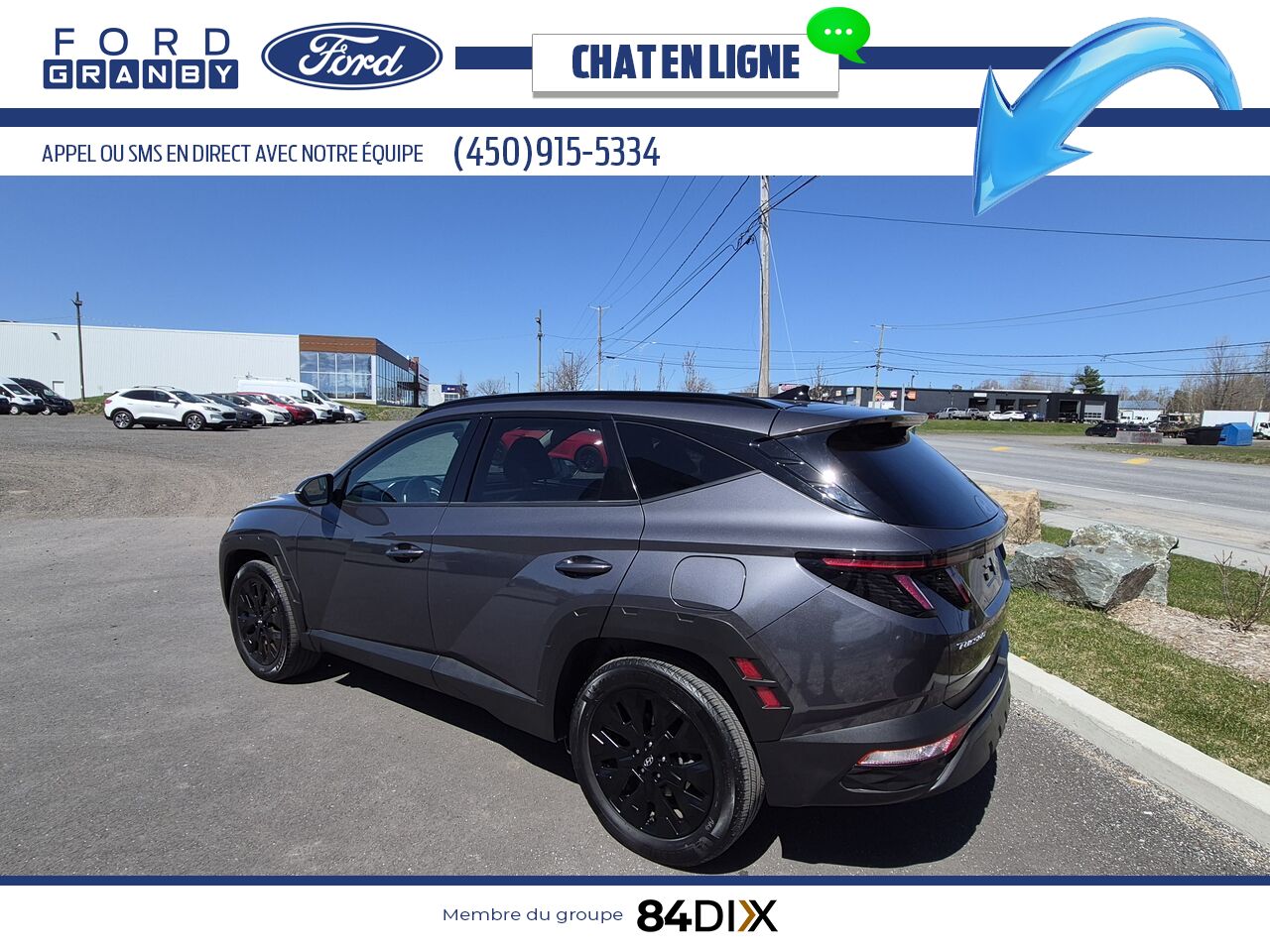 Hyundai Tucson 2023 Gris Granby - photo #4