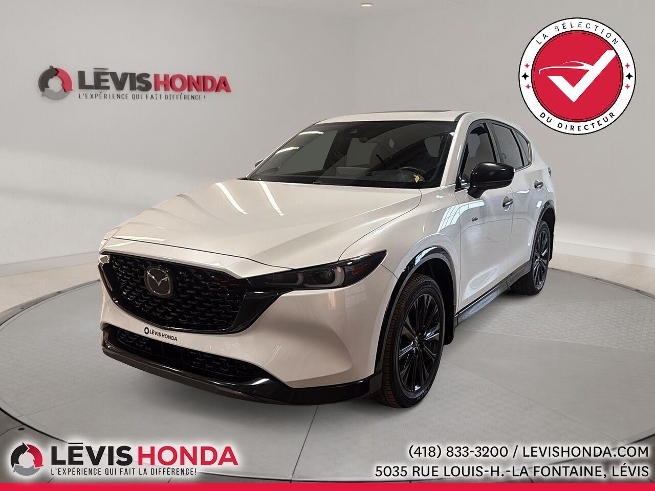 White 2023 Mazda CX-5 GT AWD SUV / Crossover Continuously Variable Transmission