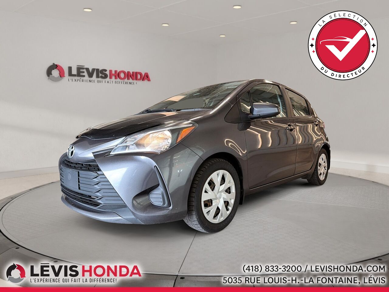 2018 Toyota Yaris Hatchback LE LE 5 portes BA Silver L&eacute;vis - photo #0