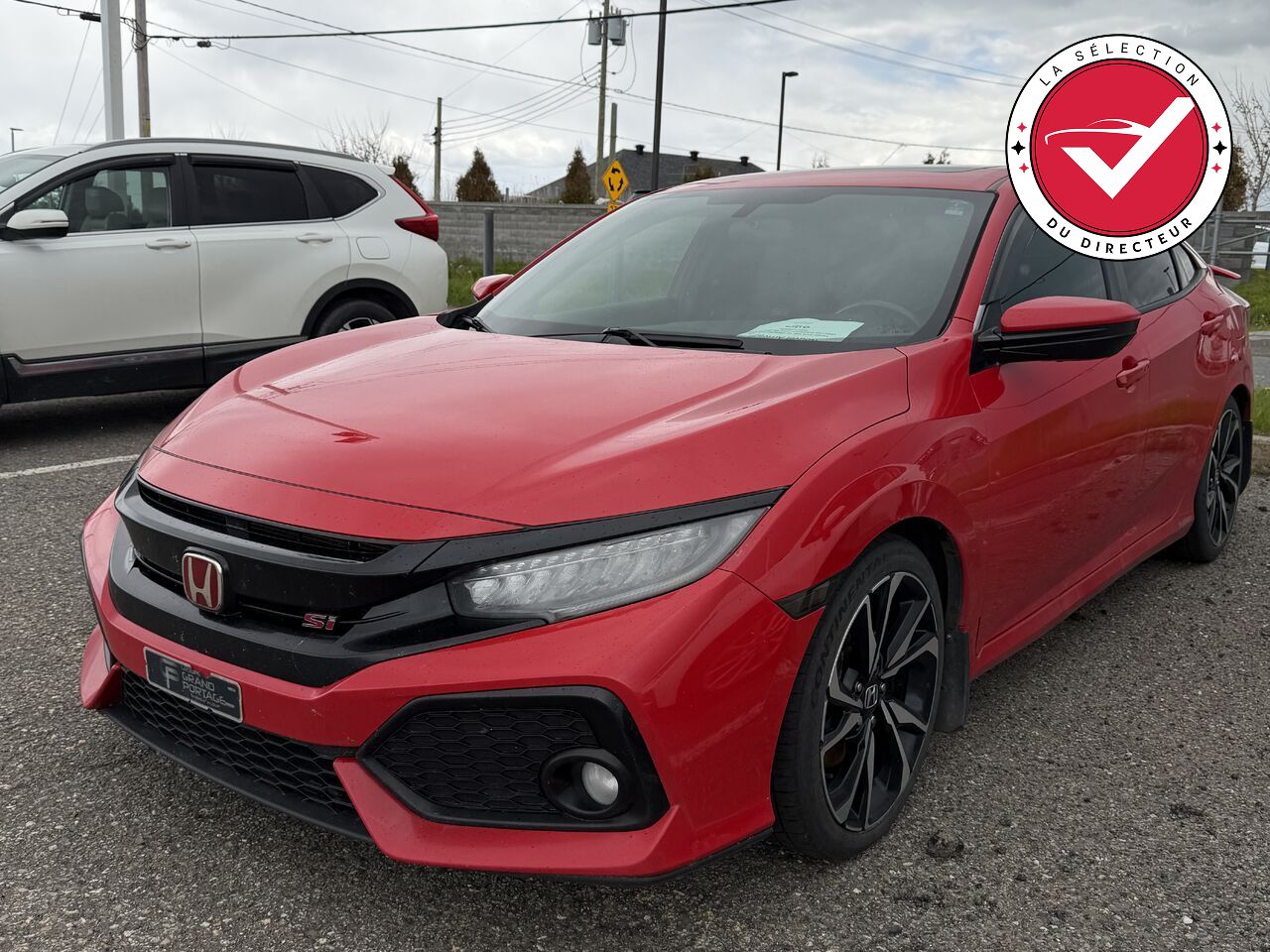 Honda Civic Si 2017 Berline Rouge Traction avant Manuelle