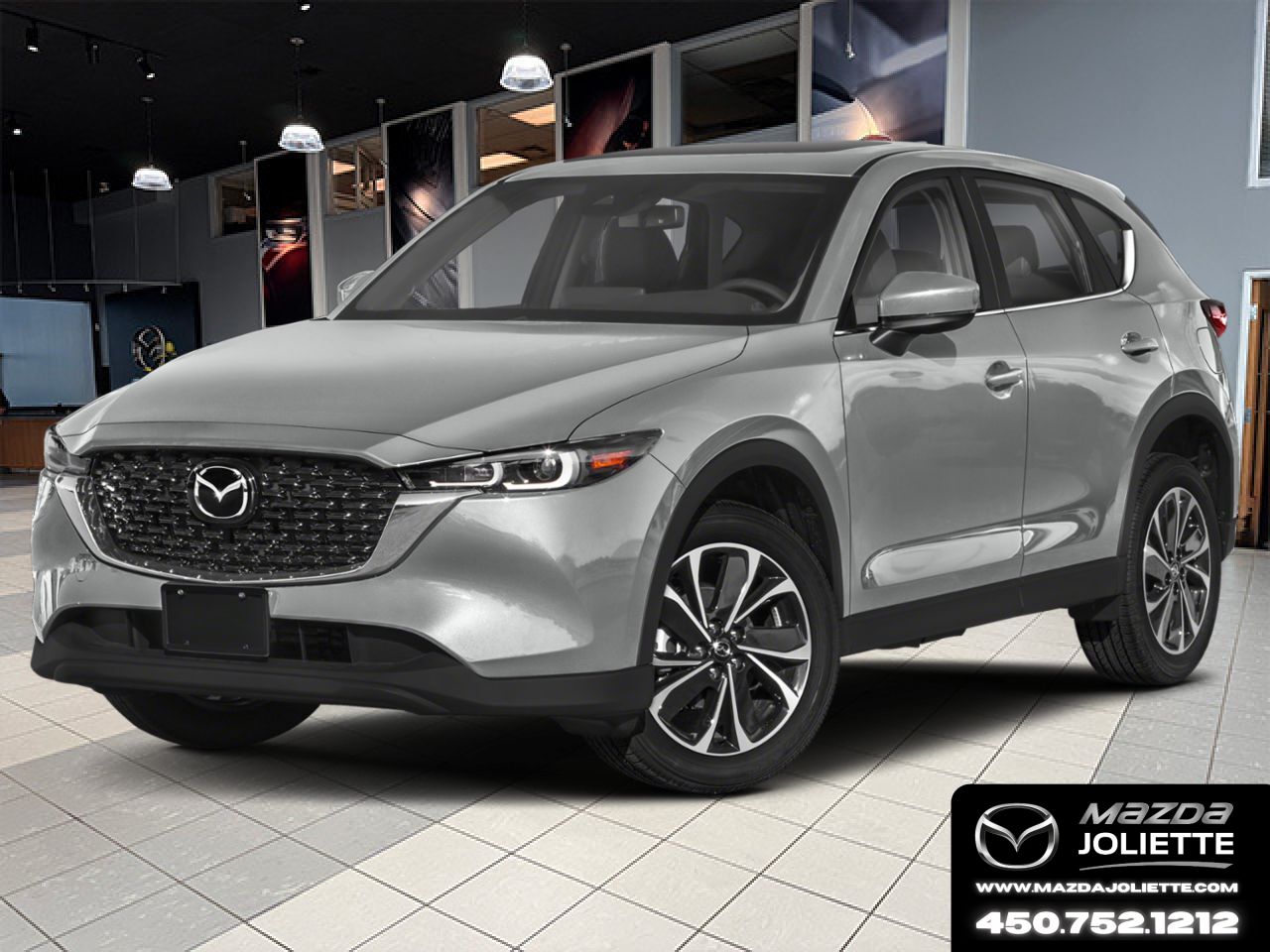 MAZDA CX-5 2022 Argent sonique m&eacute;tallis&eacute; Notre-Dame-des-Prairies - photo #0