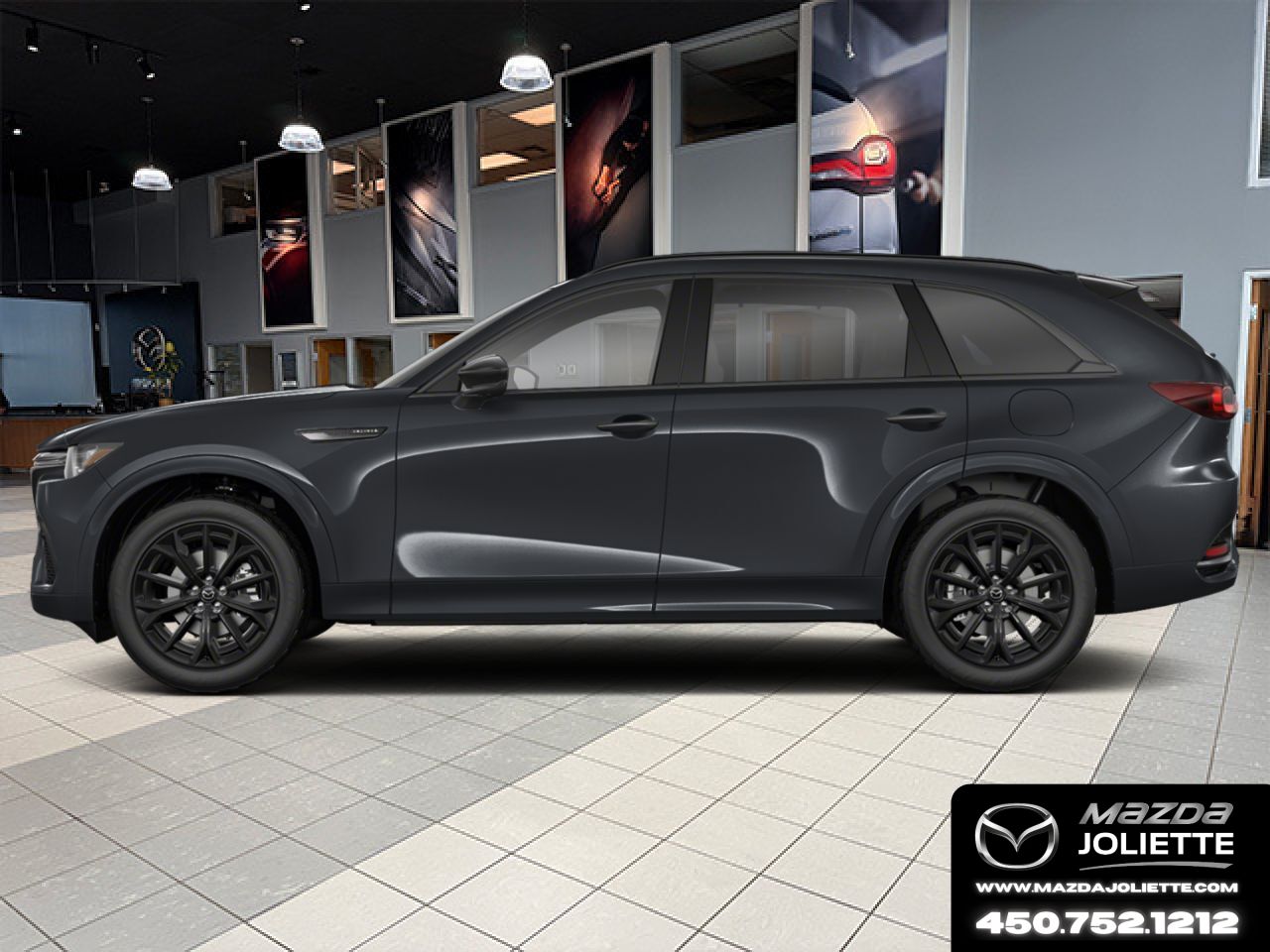 MAZDA CX-70 hybride l&eacute;ger 2026 Noir de jais mica Notre-Dame-des-Prairies - photo #1