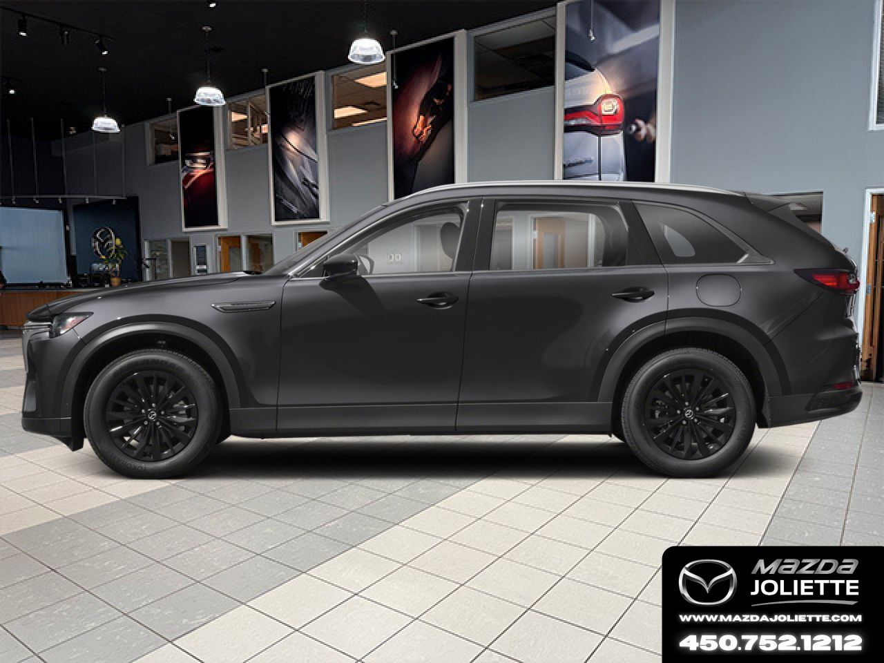 2026 MAZDA CX-90 MHEV Machine Grey Metallic Notre-Dame-des-Prairies - photo #2