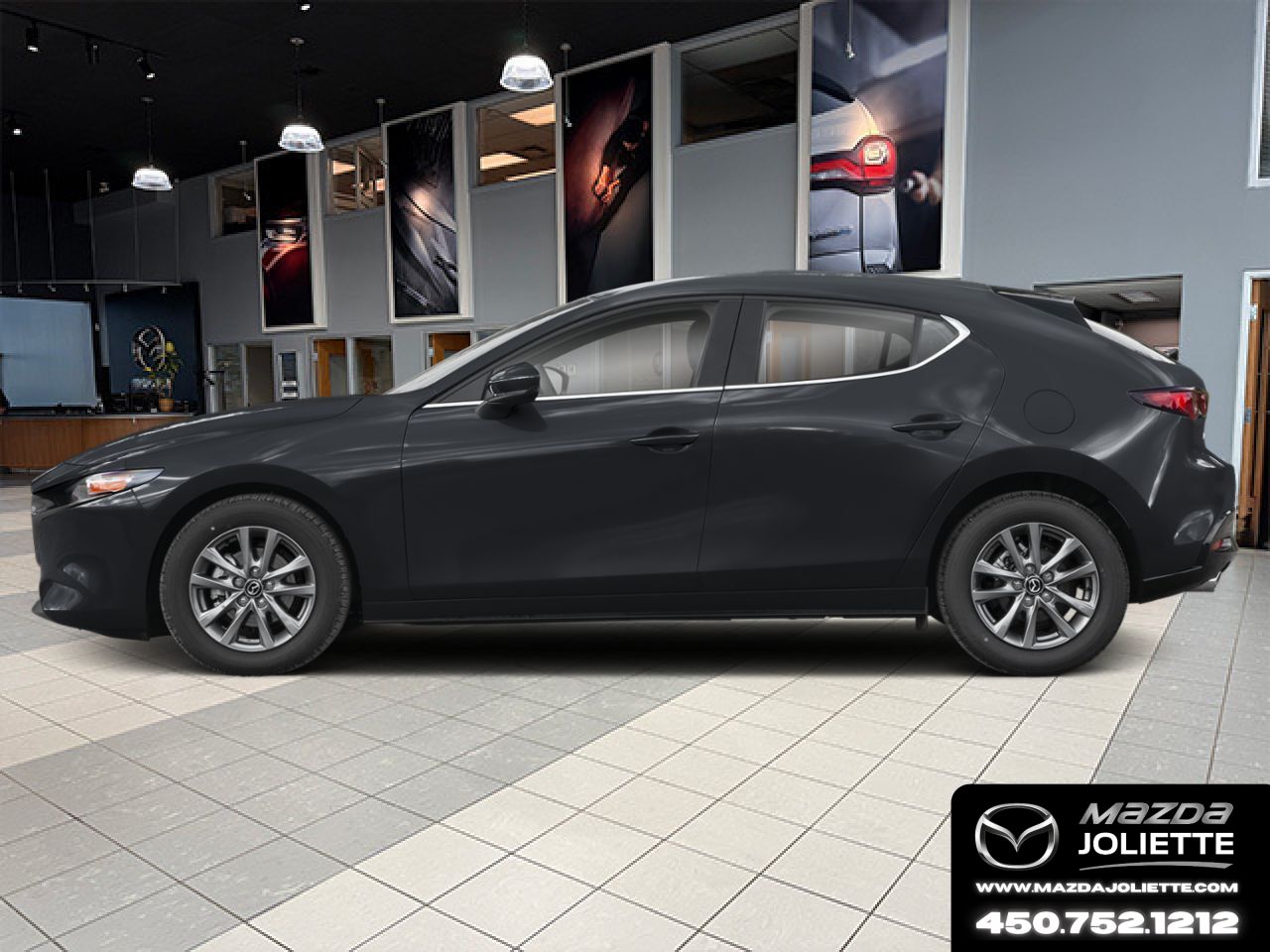 MAZDA Mazda3 Sport 2026 Noir de jais mica Notre-Dame-des-Prairies - photo #1