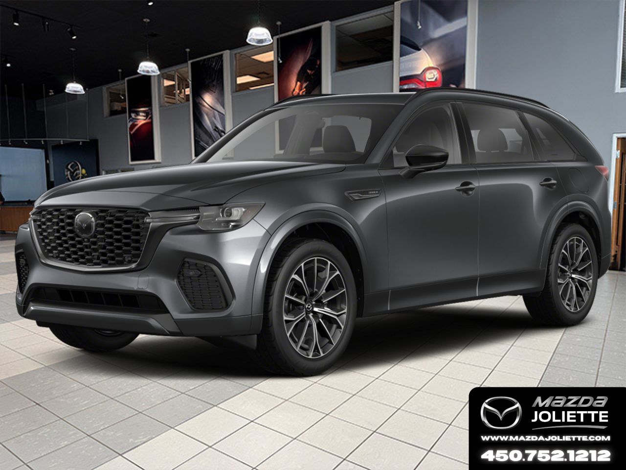 MAZDA CX-70 hybride rechargeable 2026 Gris m&eacute;canique m&eacute;tallis&eacute; Notre-Dame-des-Prairies - photo #0