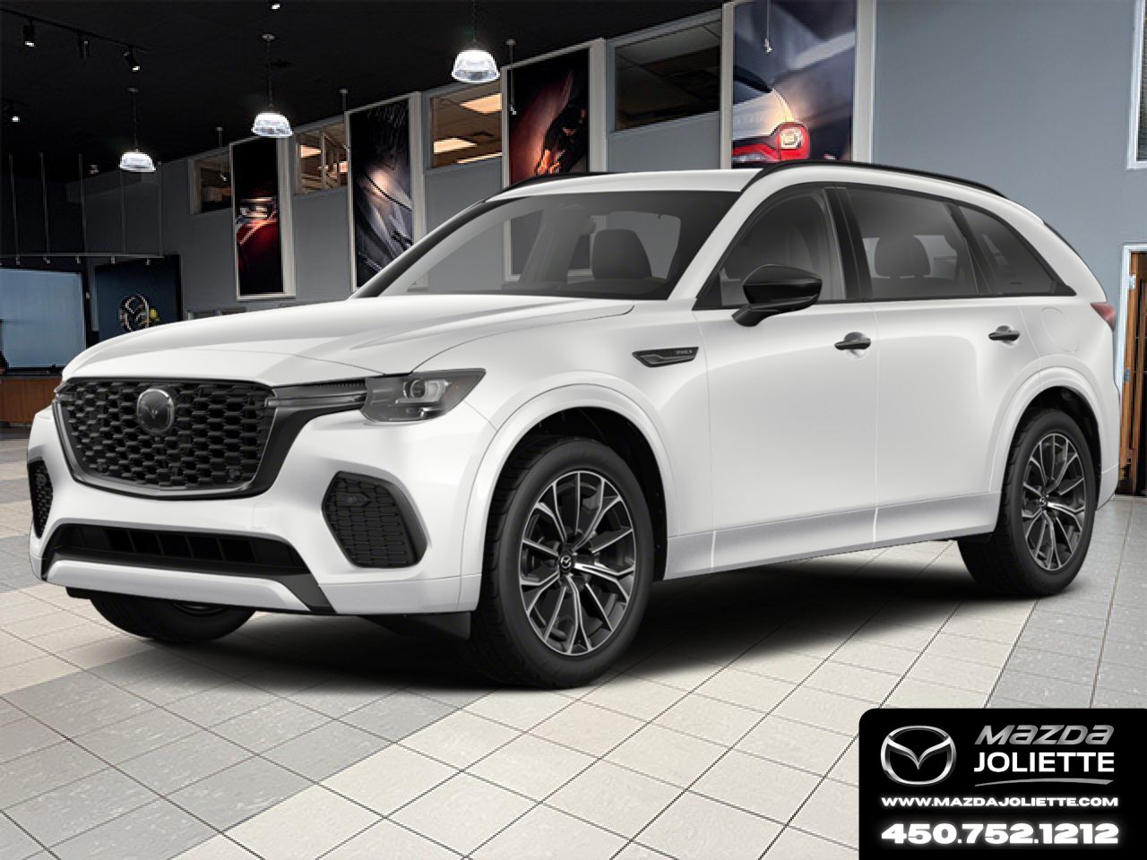 2026 MAZDA CX-70 PHEV Rhodium White Metallic Notre-Dame-des-Prairies - photo #0