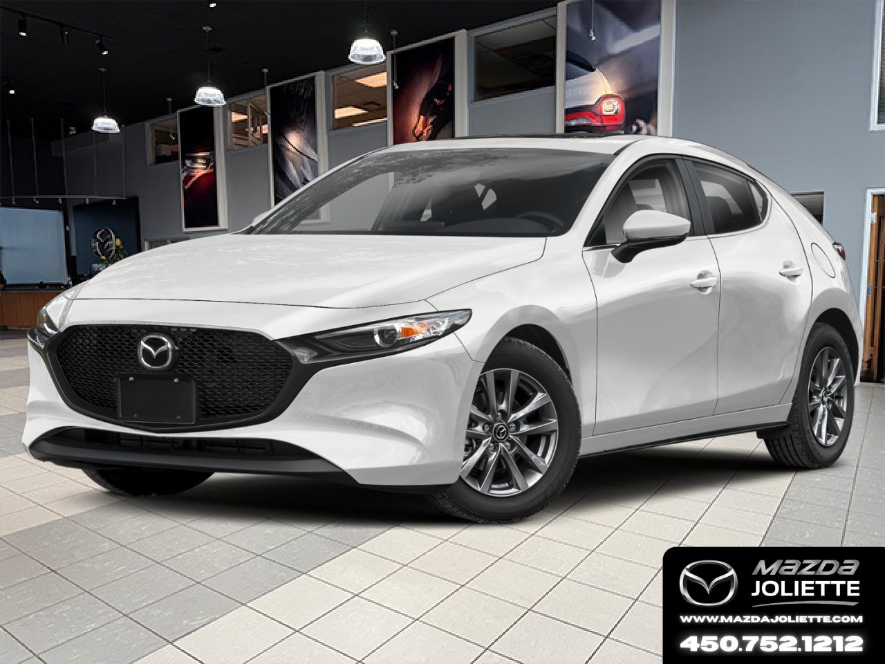 MAZDA Mazda3 Sport 2026 Blanc neige nacr&eacute; Notre-Dame-des-Prairies - photo #0