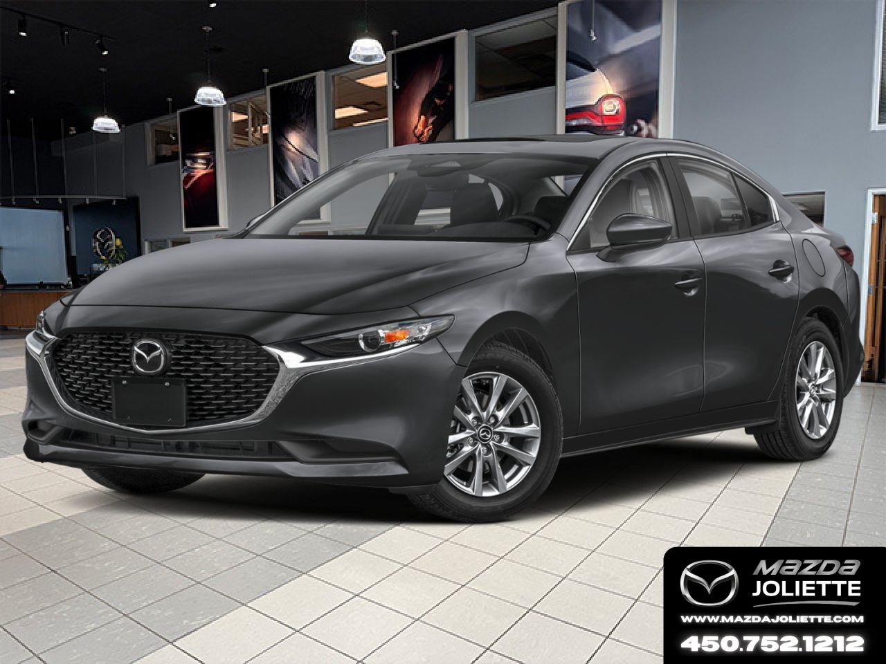 MAZDA Mazda3 2026 Gris m&eacute;canique m&eacute;tallis&eacute; Notre-Dame-des-Prairies - photo #0