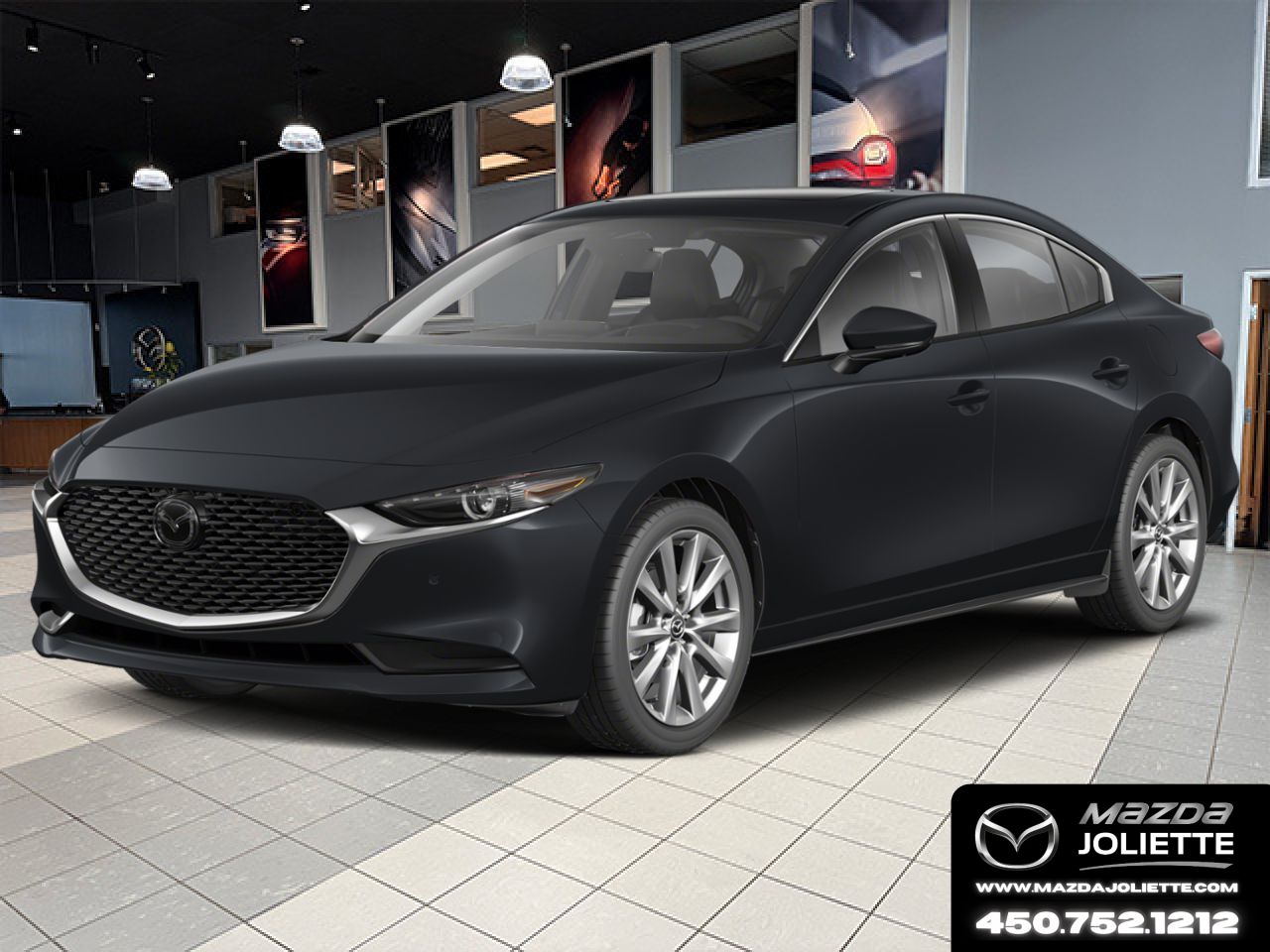 MAZDA Mazda3 2026 Noir de jais mica Notre-Dame-des-Prairies - photo #0