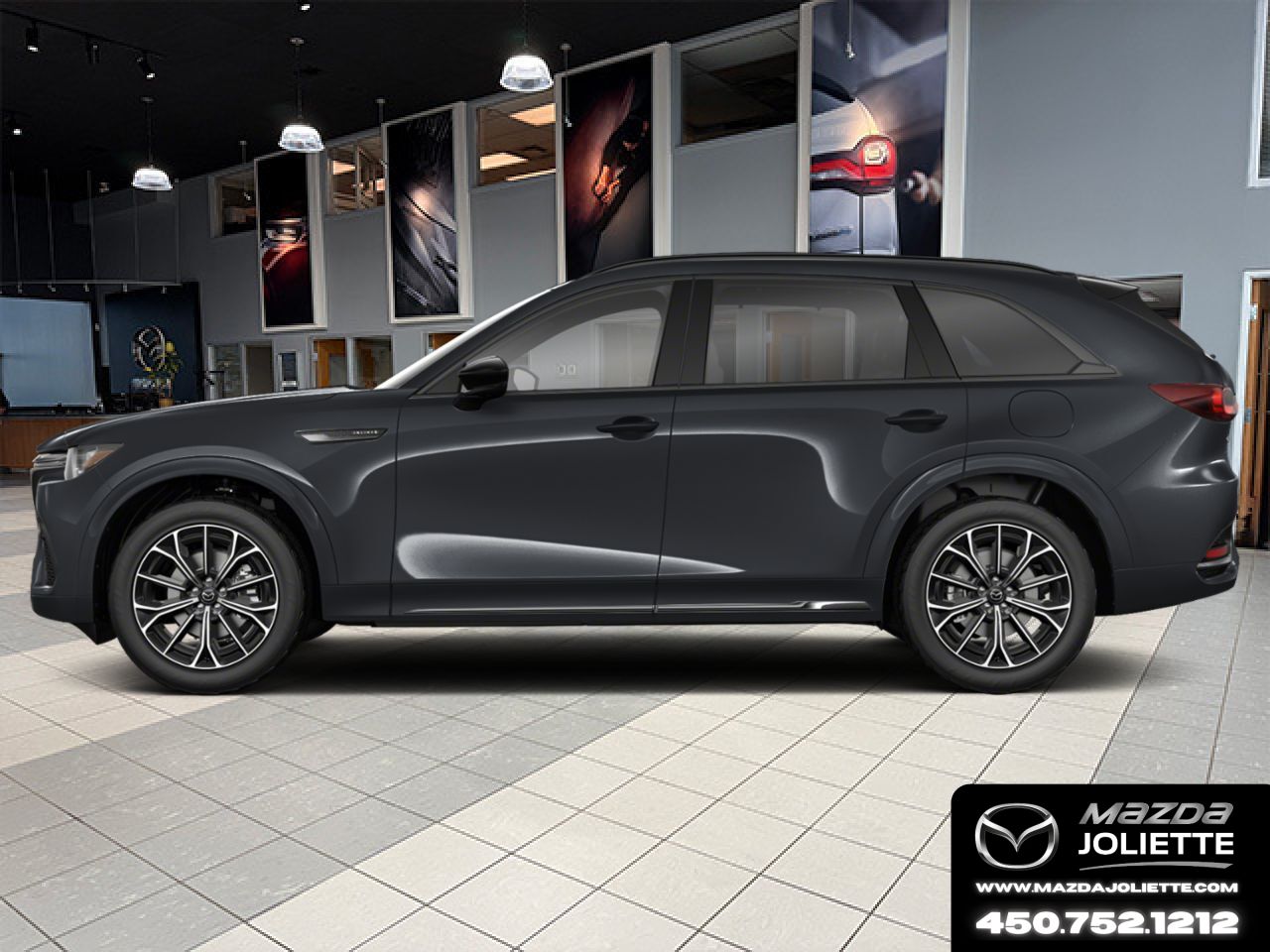 MAZDA CX-70 hybride l&eacute;ger 2026 Noir de jais mica Notre-Dame-des-Prairies - photo #1