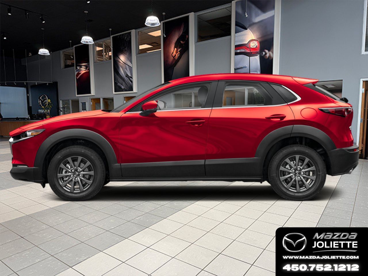 MAZDA CX-30 2026 Rouge vibrant cristal m&eacute;tallis&eacute; Notre-Dame-des-Prairies - photo #2
