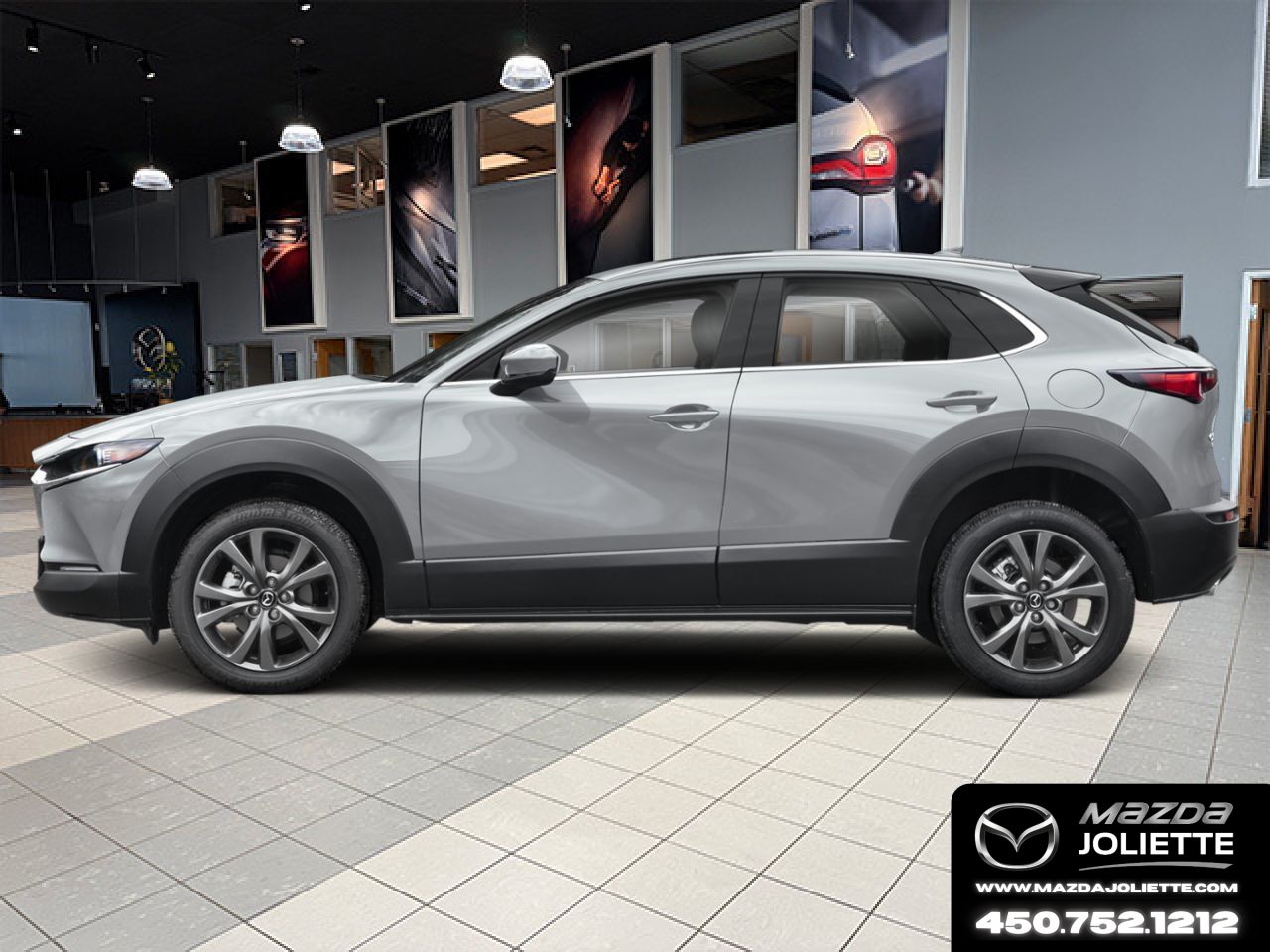 MAZDA CX-30 2026 Gris a&eacute;ro m&eacute;tallis&eacute; Notre-Dame-des-Prairies - photo #2