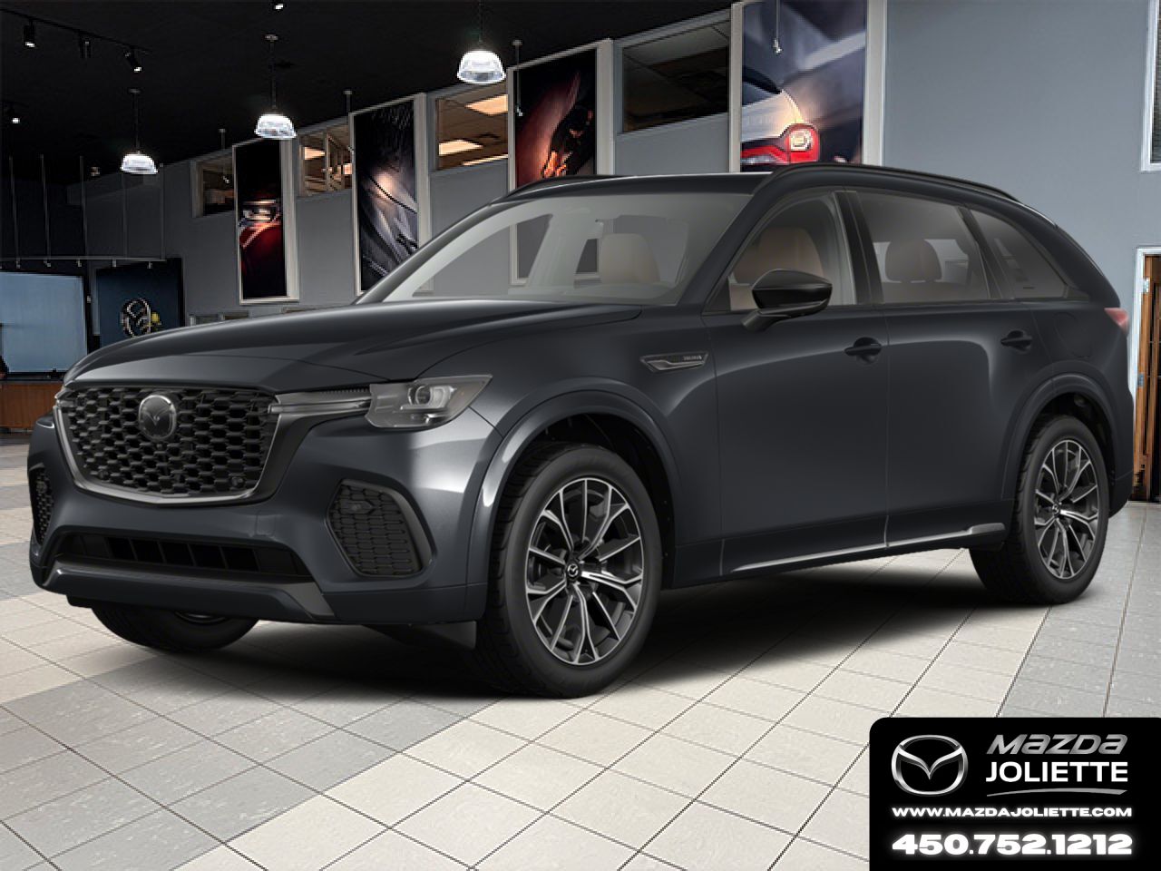 MAZDA CX-70 hybride l&eacute;ger 2026 Noir de jais mica Notre-Dame-des-Prairies - photo #0