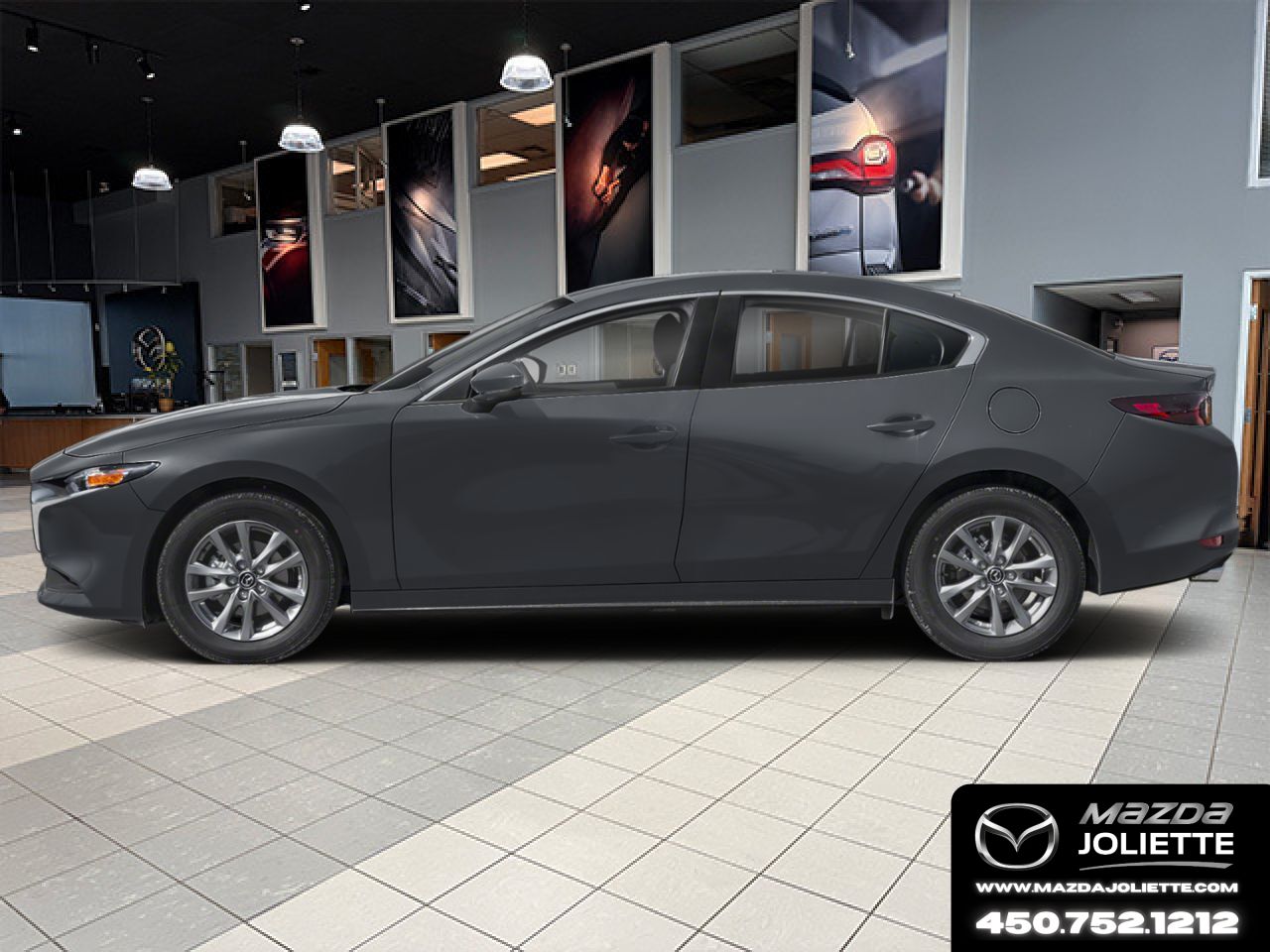 2026 MAZDA Mazda3 Jet Black Mica Notre-Dame-des-Prairies - photo #2