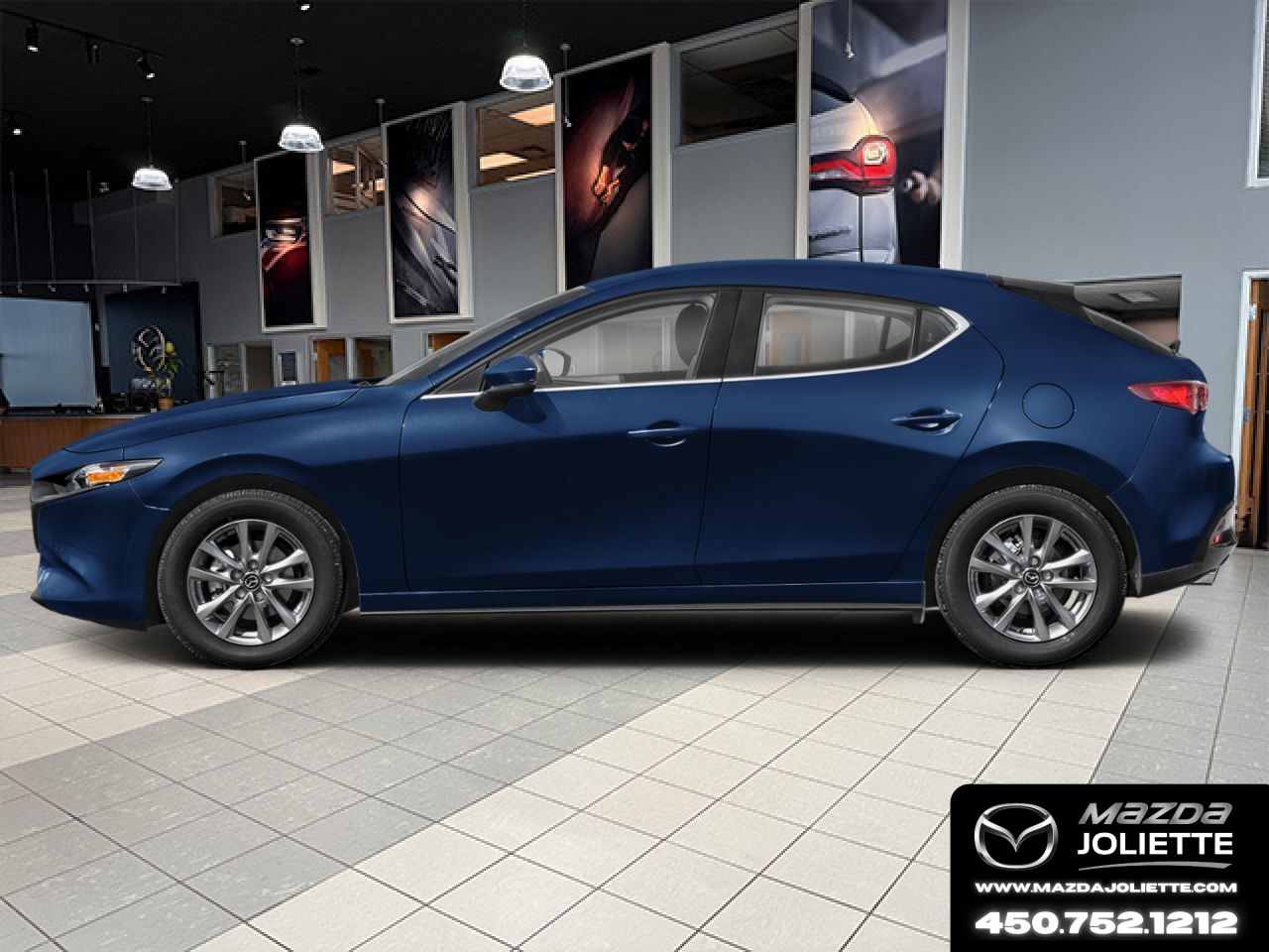 MAZDA Mazda3 Sport 2026 Bleu cristal fonc&eacute; mica Notre-Dame-des-Prairies - photo #2