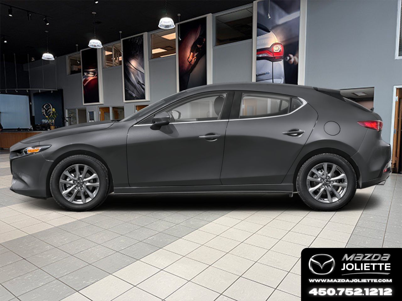 2026 MAZDA Mazda3 Sport Machine Grey Metallic Notre-Dame-des-Prairies - photo #2