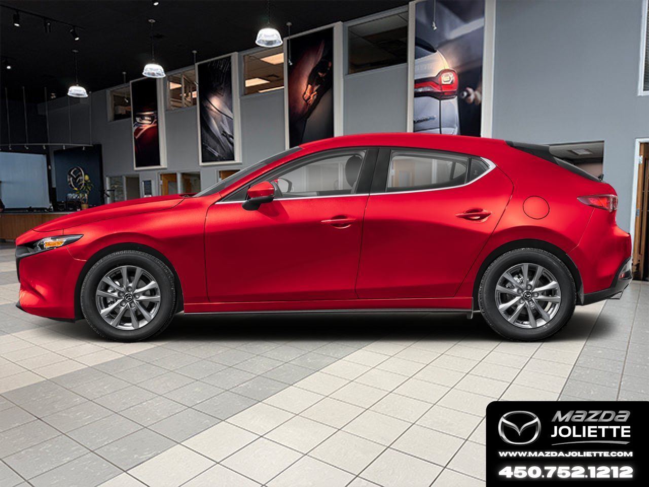 MAZDA Mazda3 Sport 2026 Rouge vibrant cristal m&eacute;tallis&eacute; Notre-Dame-des-Prairies - photo #2