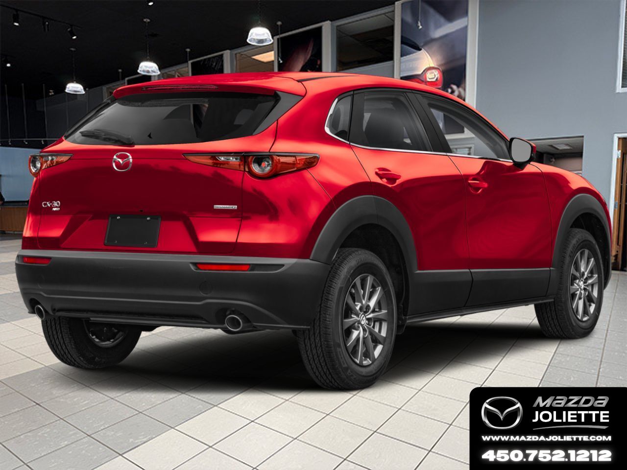 MAZDA CX-30 2026 Rouge vibrant cristal m&eacute;tallis&eacute; Notre-Dame-des-Prairies - photo #1