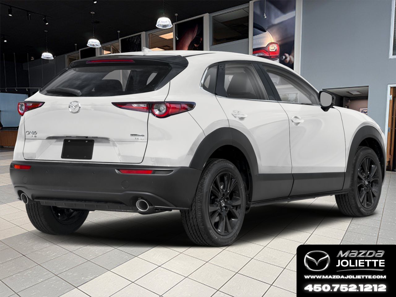 MAZDA CX-30 2026 Blanc neige nacr&eacute; Notre-Dame-des-Prairies - photo #2