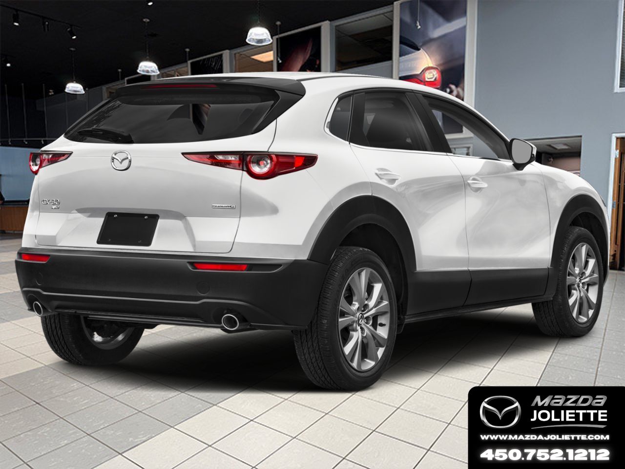 2026 MAZDA CX-30 Snowflake White Pearl Notre-Dame-des-Prairies - photo #2