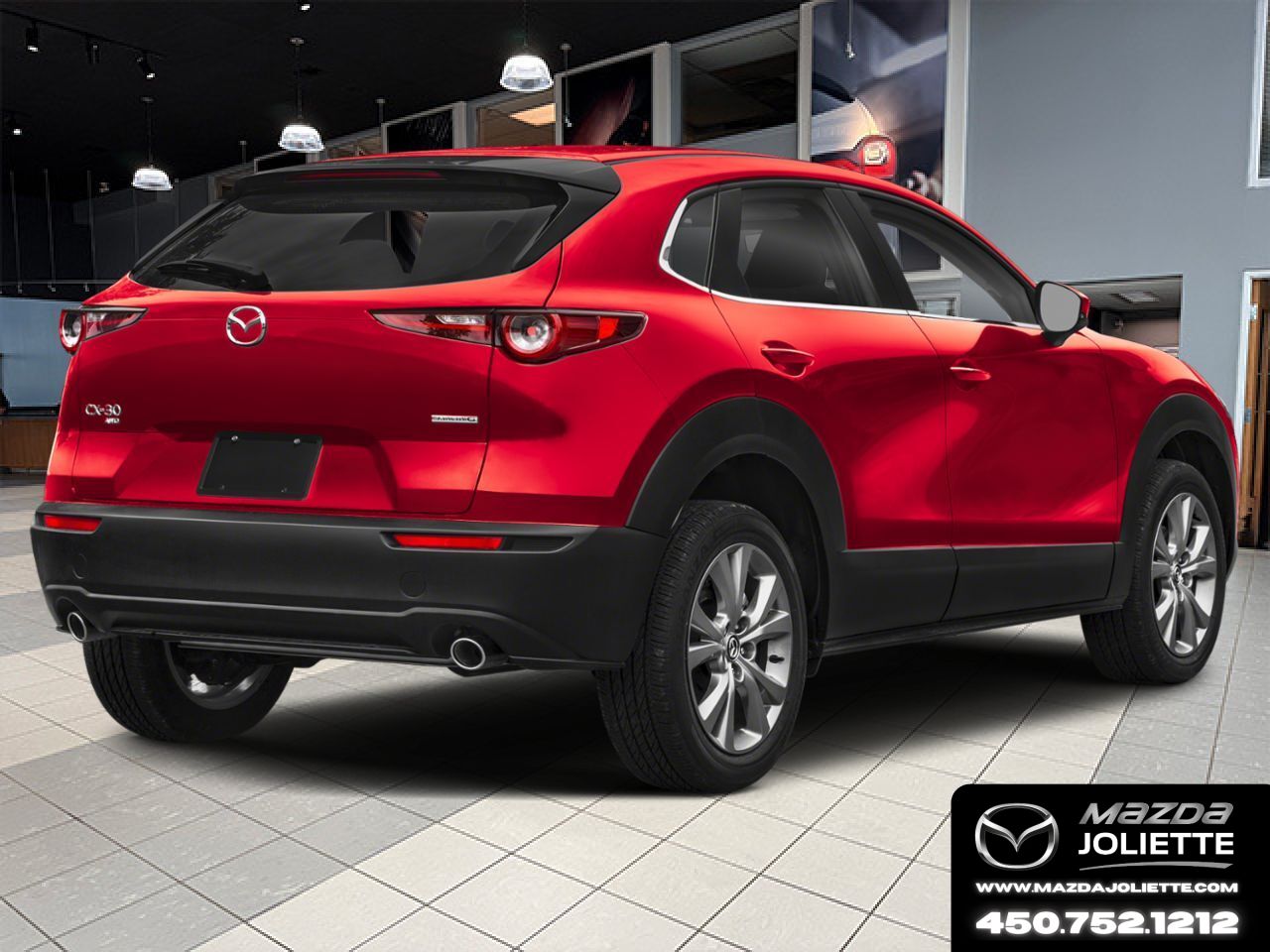 MAZDA CX-30 2026 Rouge vibrant cristal m&eacute;tallis&eacute; Notre-Dame-des-Prairies - photo #2