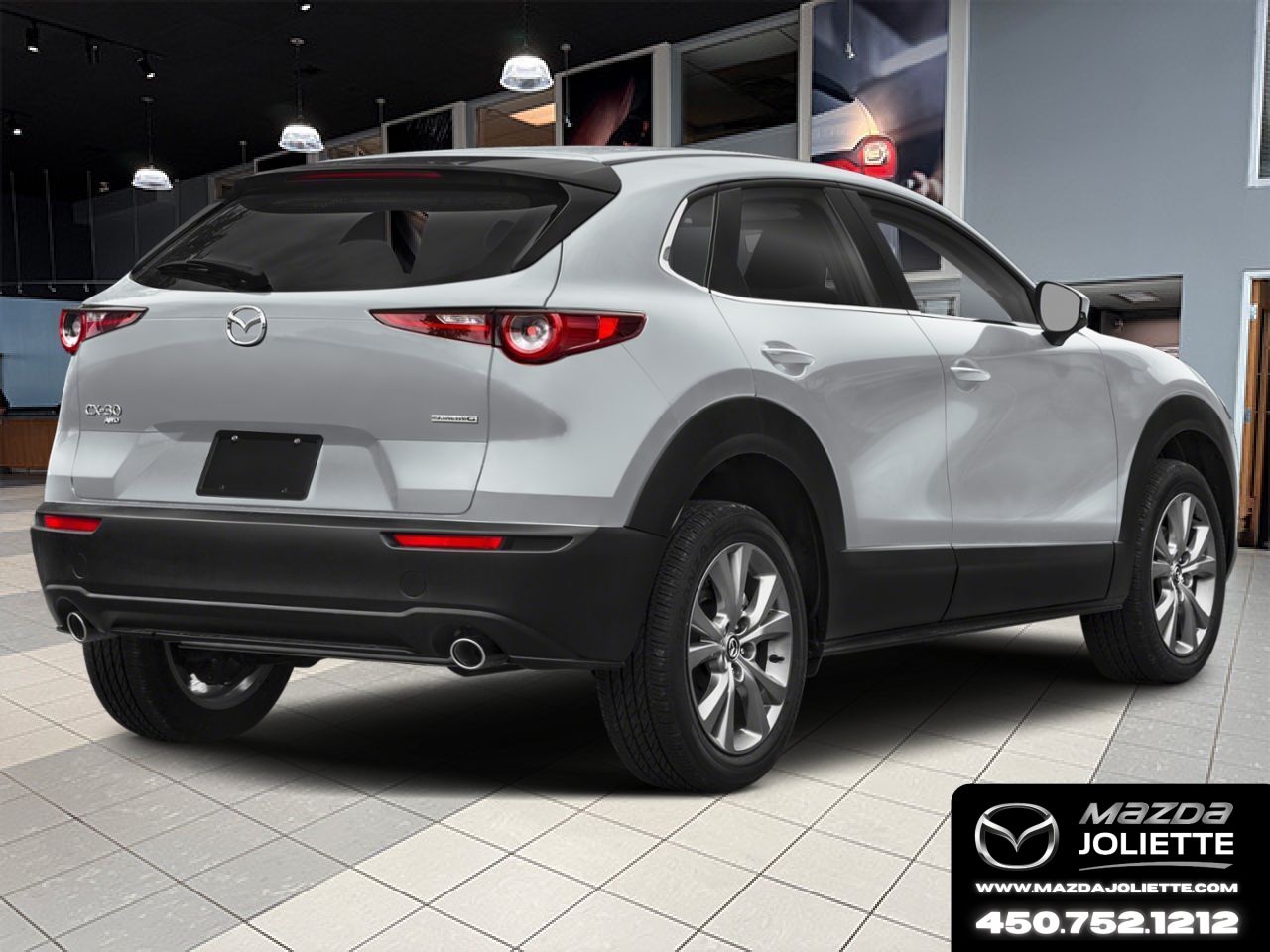 MAZDA CX-30 2026 Gris a&eacute;ro m&eacute;tallis&eacute; Notre-Dame-des-Prairies - photo #2