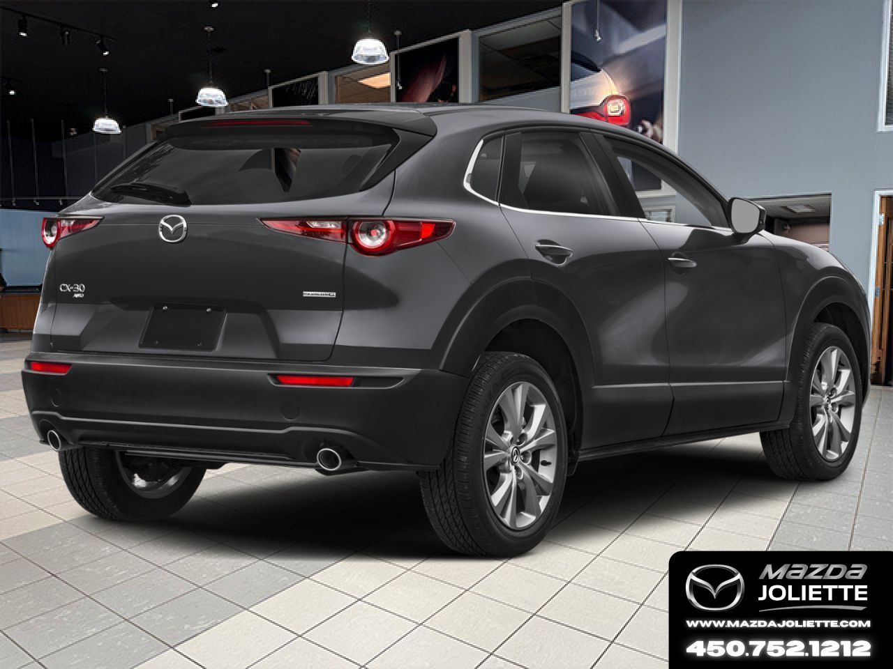 MAZDA CX-30 2026 Gris m&eacute;canique m&eacute;tallis&eacute; Notre-Dame-des-Prairies - photo #2