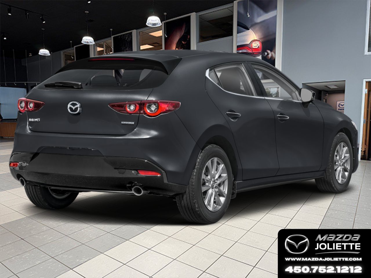 MAZDA Mazda3 Sport 2026 Noir de jais mica Notre-Dame-des-Prairies - photo #1