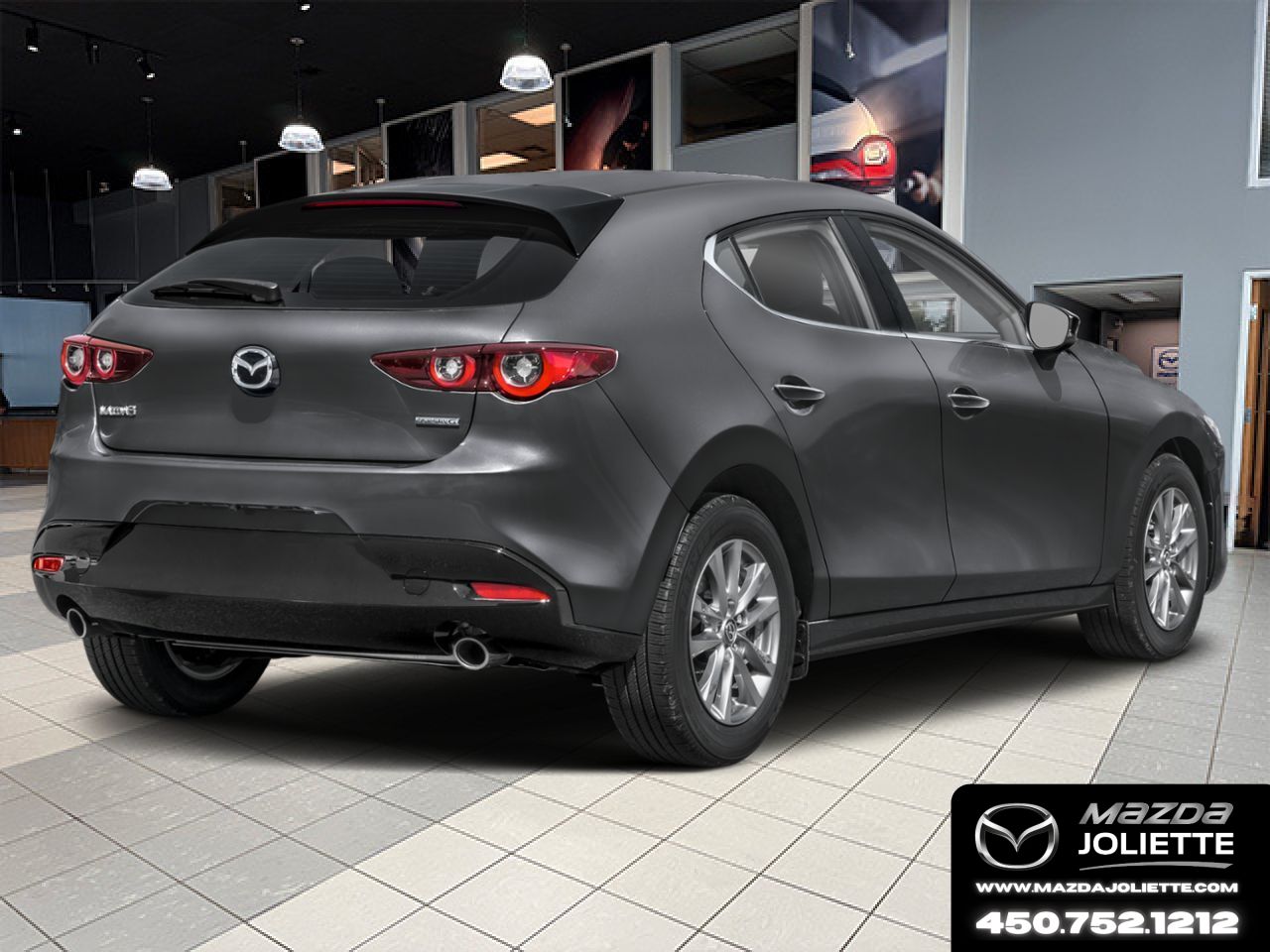 2026 MAZDA Mazda3 Sport Machine Grey Metallic Notre-Dame-des-Prairies - photo #1