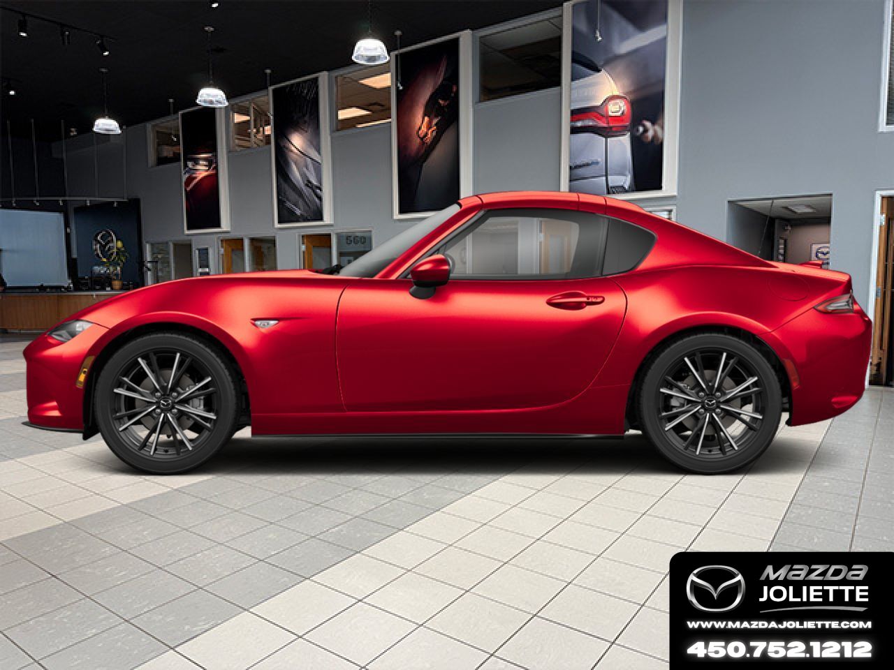 MAZDA MX-5 RF 2026 Rouge vibrant cristal m&eacute;tallis&eacute; Notre-Dame-des-Prairies - photo #1