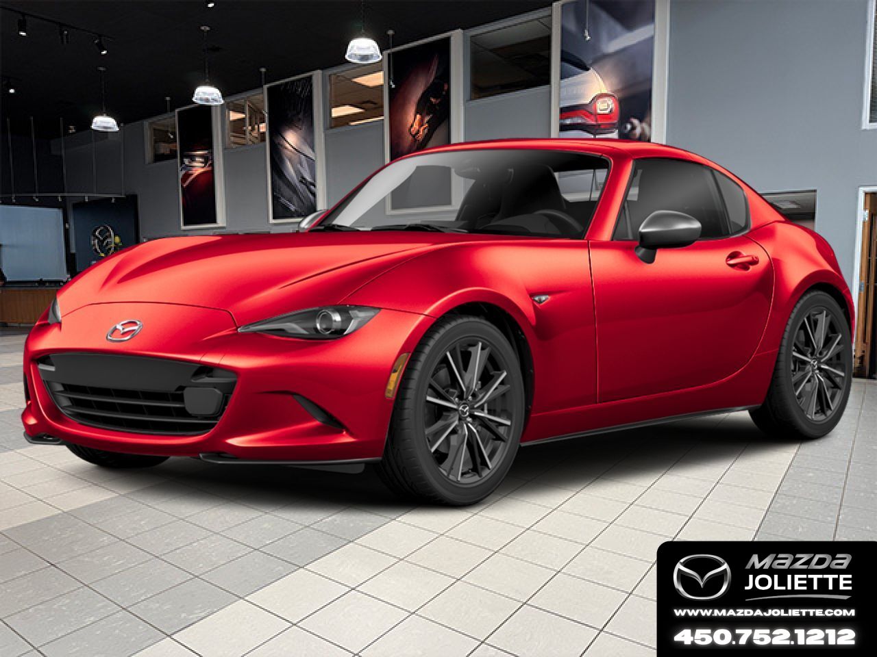 MAZDA MX-5 RF 2026 Rouge vibrant cristal m&eacute;tallis&eacute; Notre-Dame-des-Prairies - photo #0