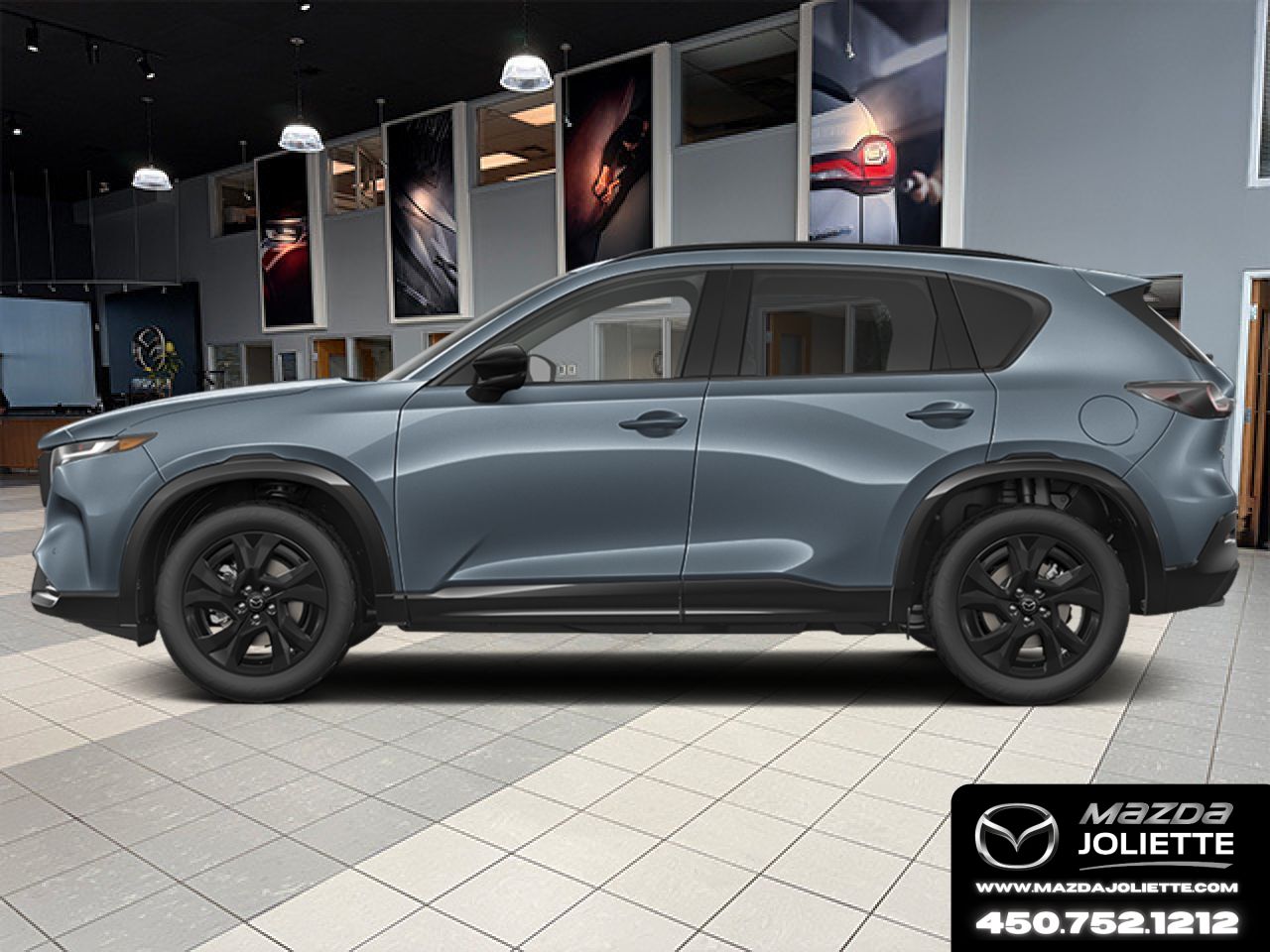 MAZDA CX-5 2026 Gris polym&eacute;tal m&eacute;tallis&eacute; Notre-Dame-des-Prairies - photo #1