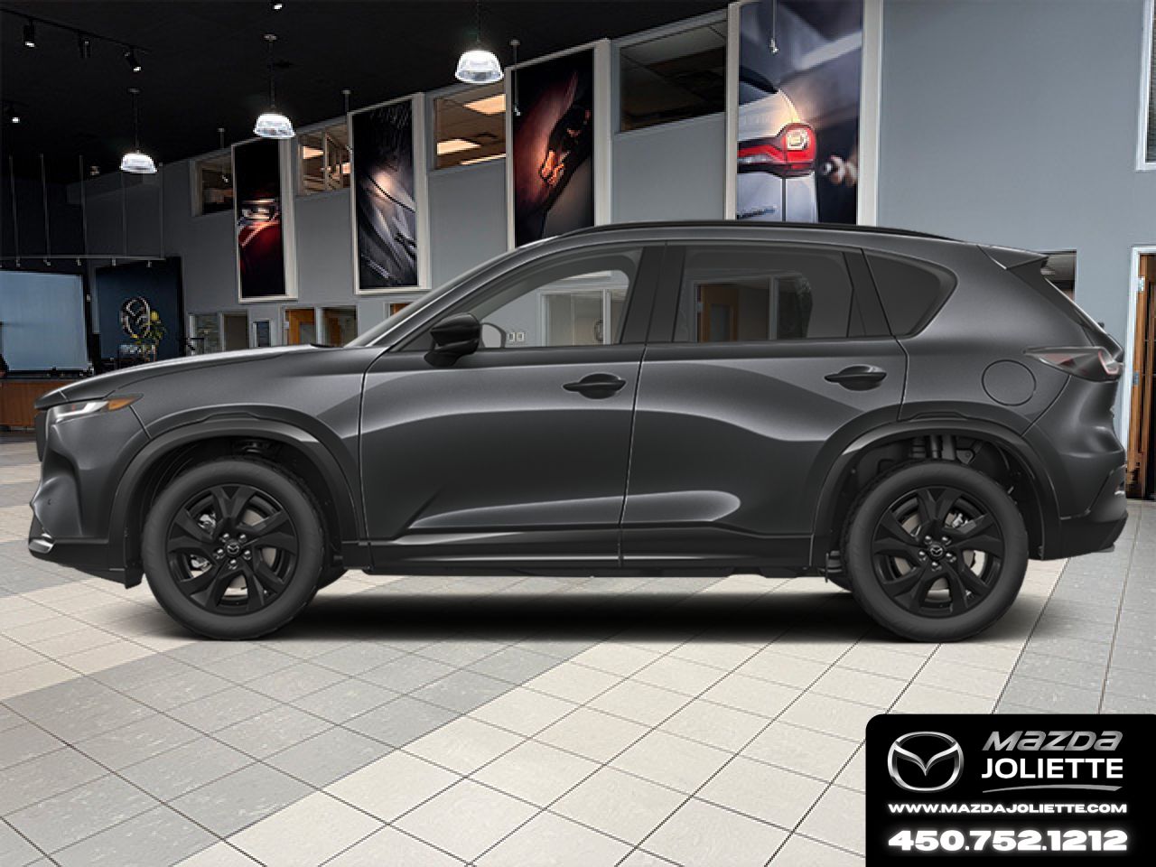 MAZDA CX-5 2026 Gris m&eacute;canique m&eacute;tallis&eacute; Notre-Dame-des-Prairies - photo #1