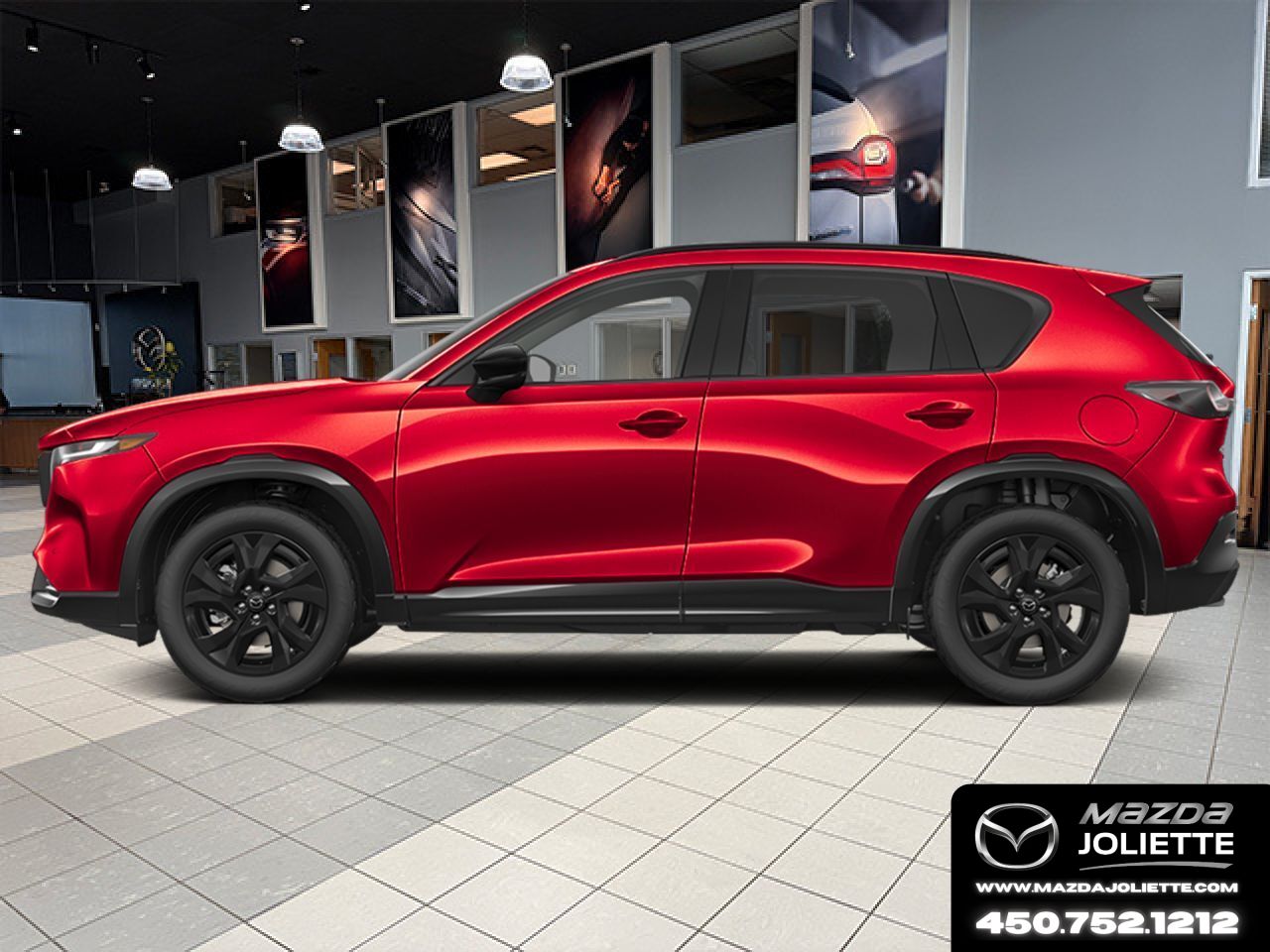 MAZDA CX-5 2026 Rouge vibrant cristal m&eacute;tallis&eacute; Notre-Dame-des-Prairies - photo #1