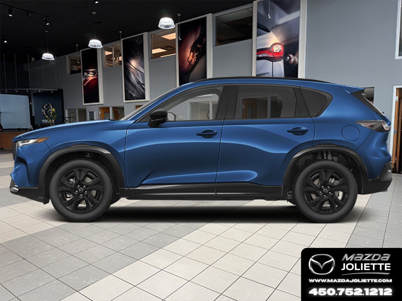 2026 MAZDA CX-5 Navy Blue Mica Notre-Dame-des-Prairies - photo #1