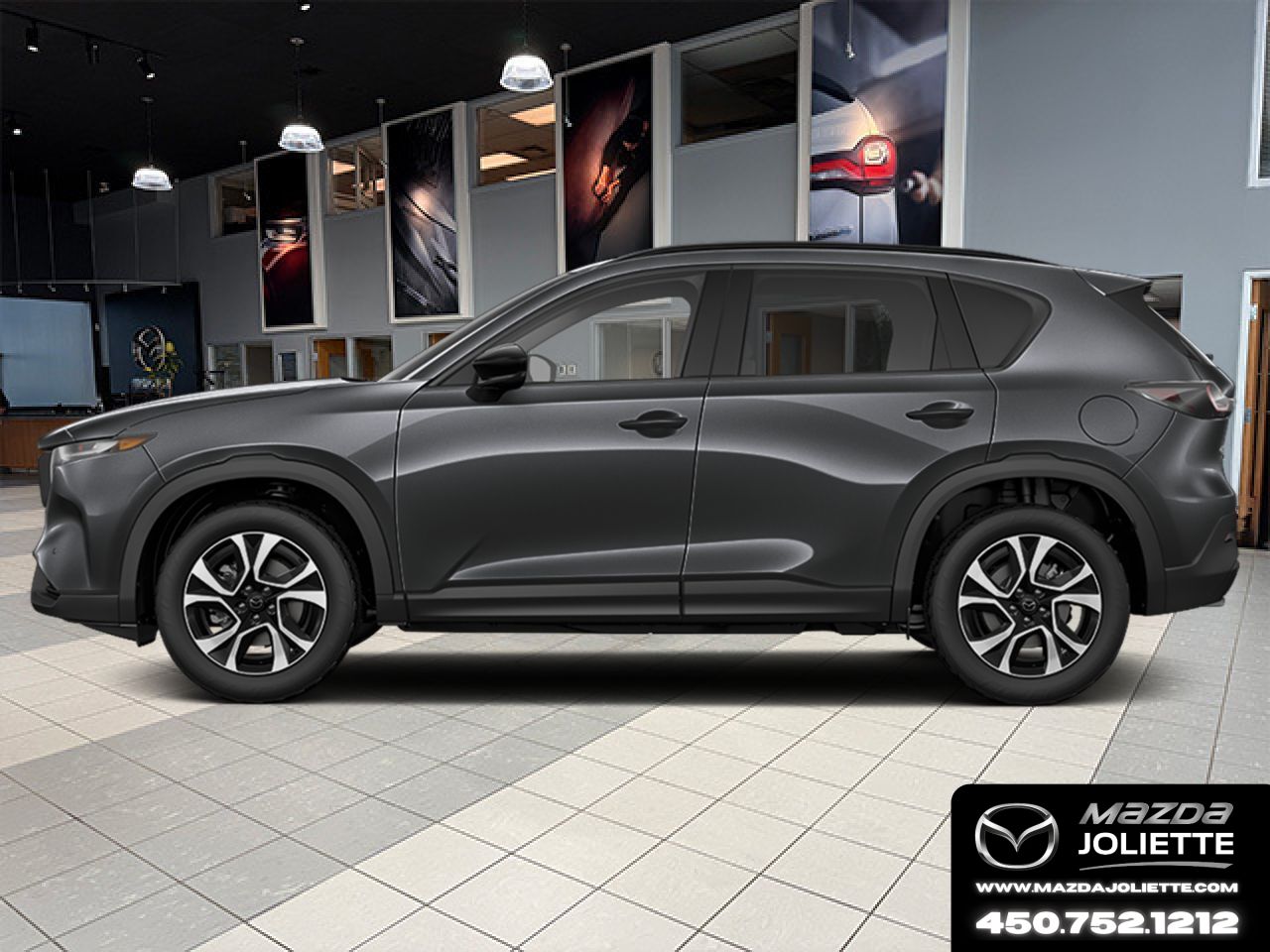 MAZDA CX-5 2026 Gris m&eacute;canique m&eacute;tallis&eacute; Notre-Dame-des-Prairies - photo #1